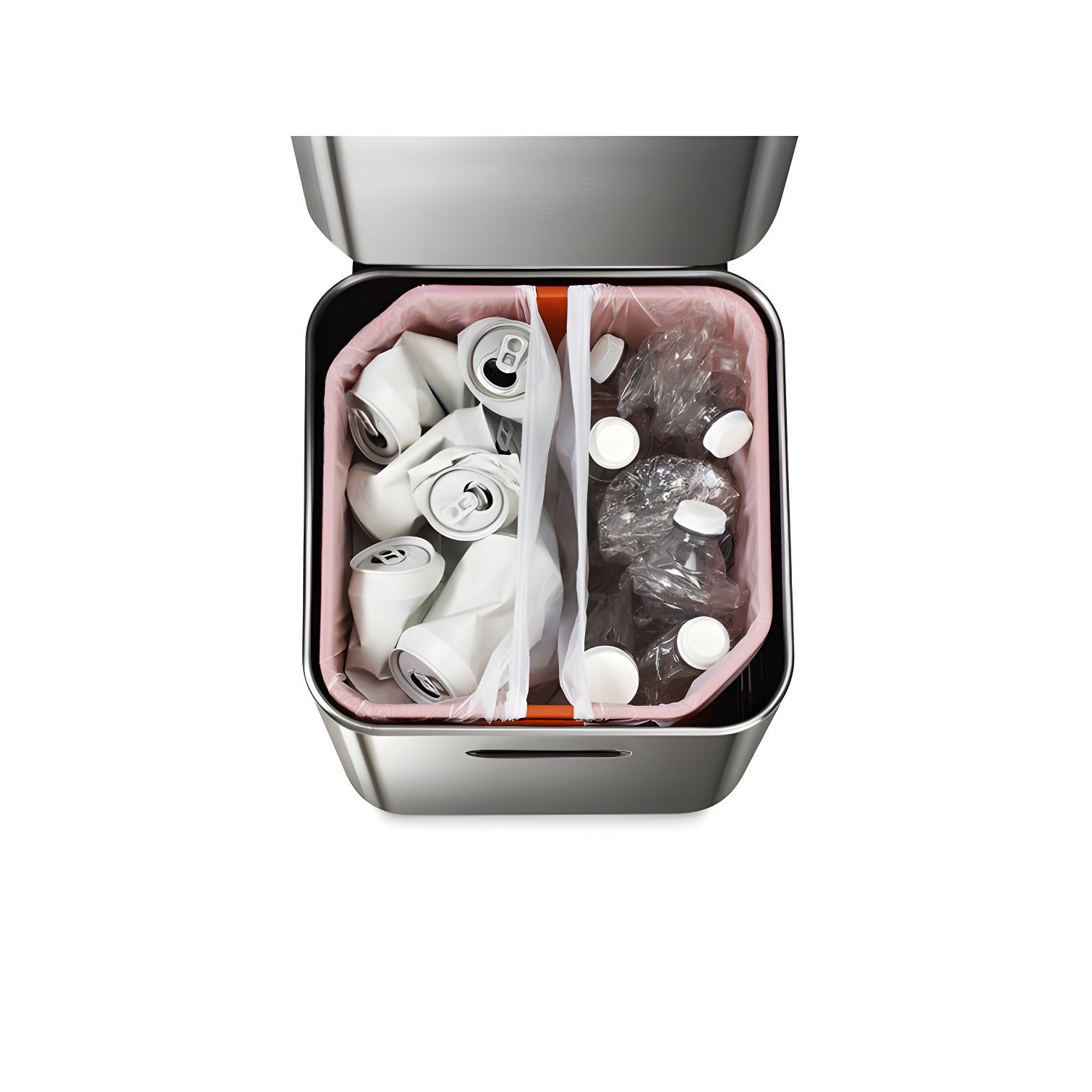 Joseph Joseph Totem Waste & Recycling Dual Kitchen Trash Can