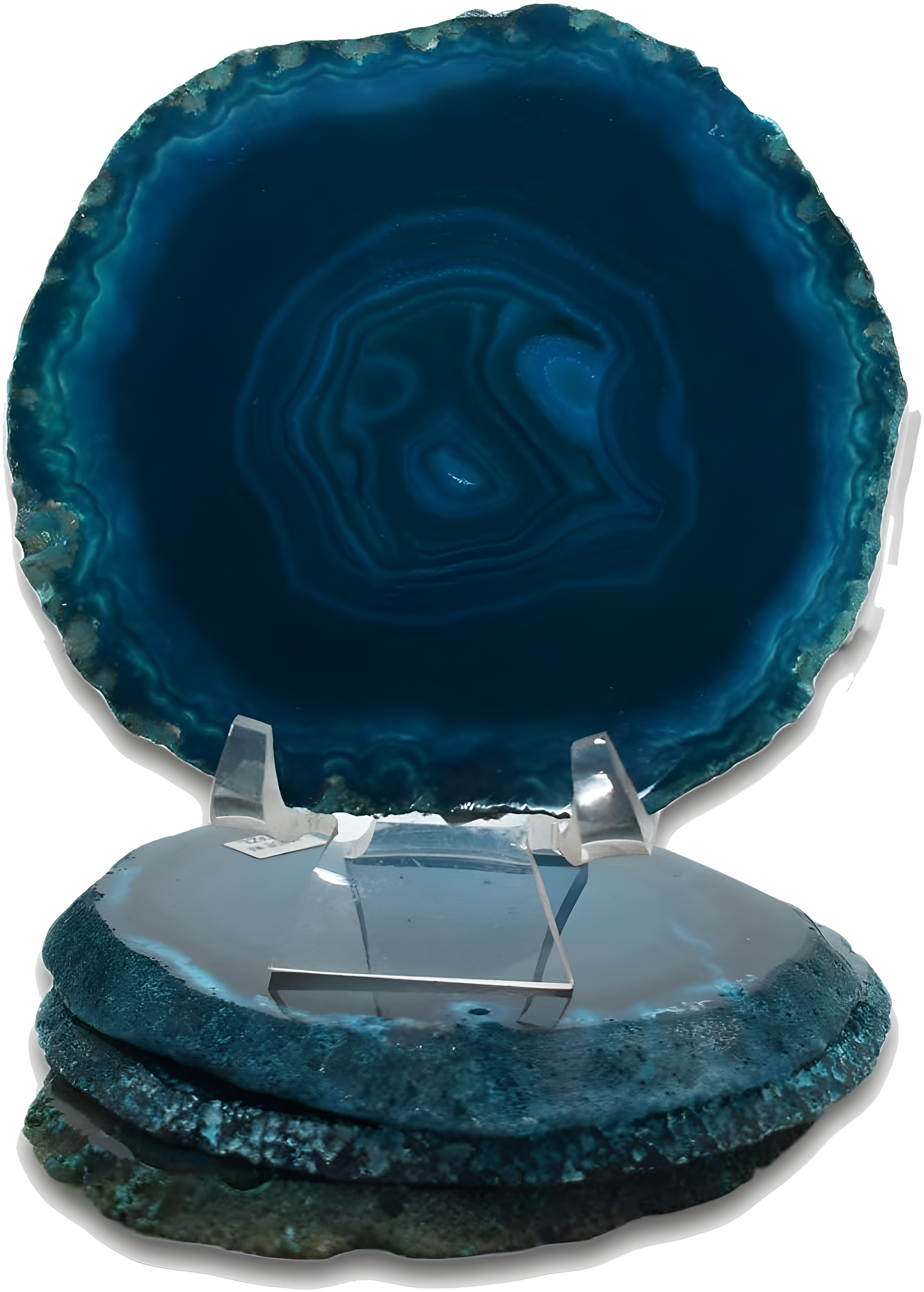 Olympus Minerals Co Agate 4 Piece Coaster Set (Set of 4)