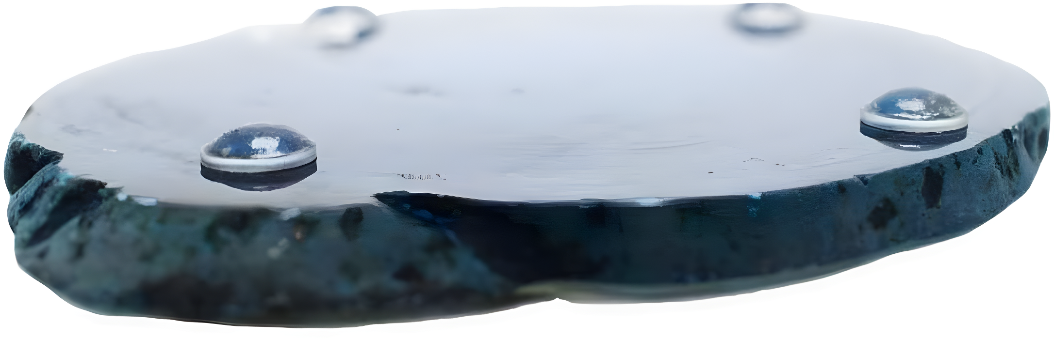 Olympus Minerals Co Agate 4 Piece Coaster Set (Set of 4)