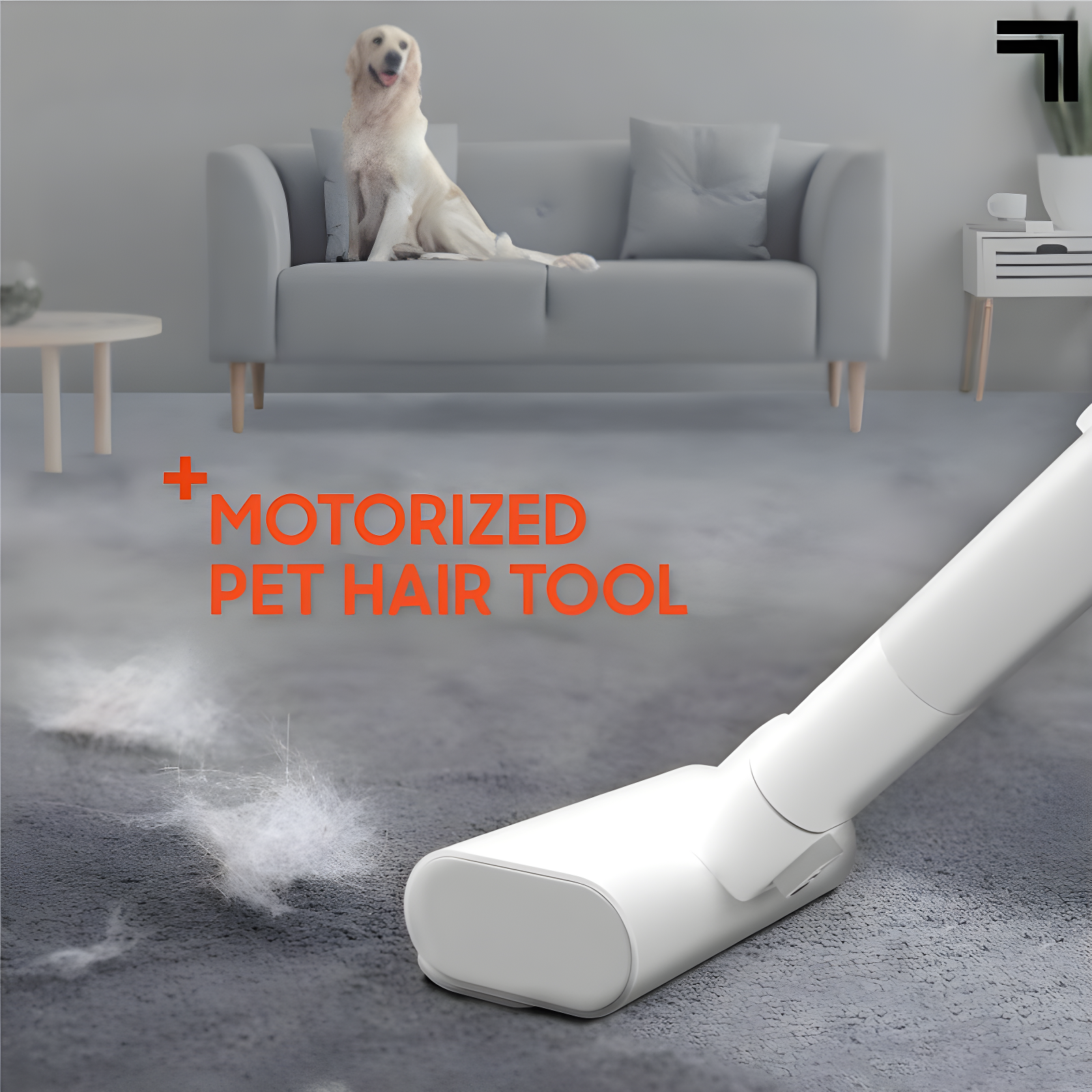 Sharper Image Stick & Handheld Combo Vacuum with 350W Motor, Cordless White: HEPA Filter, Multi-Surface, Bagless