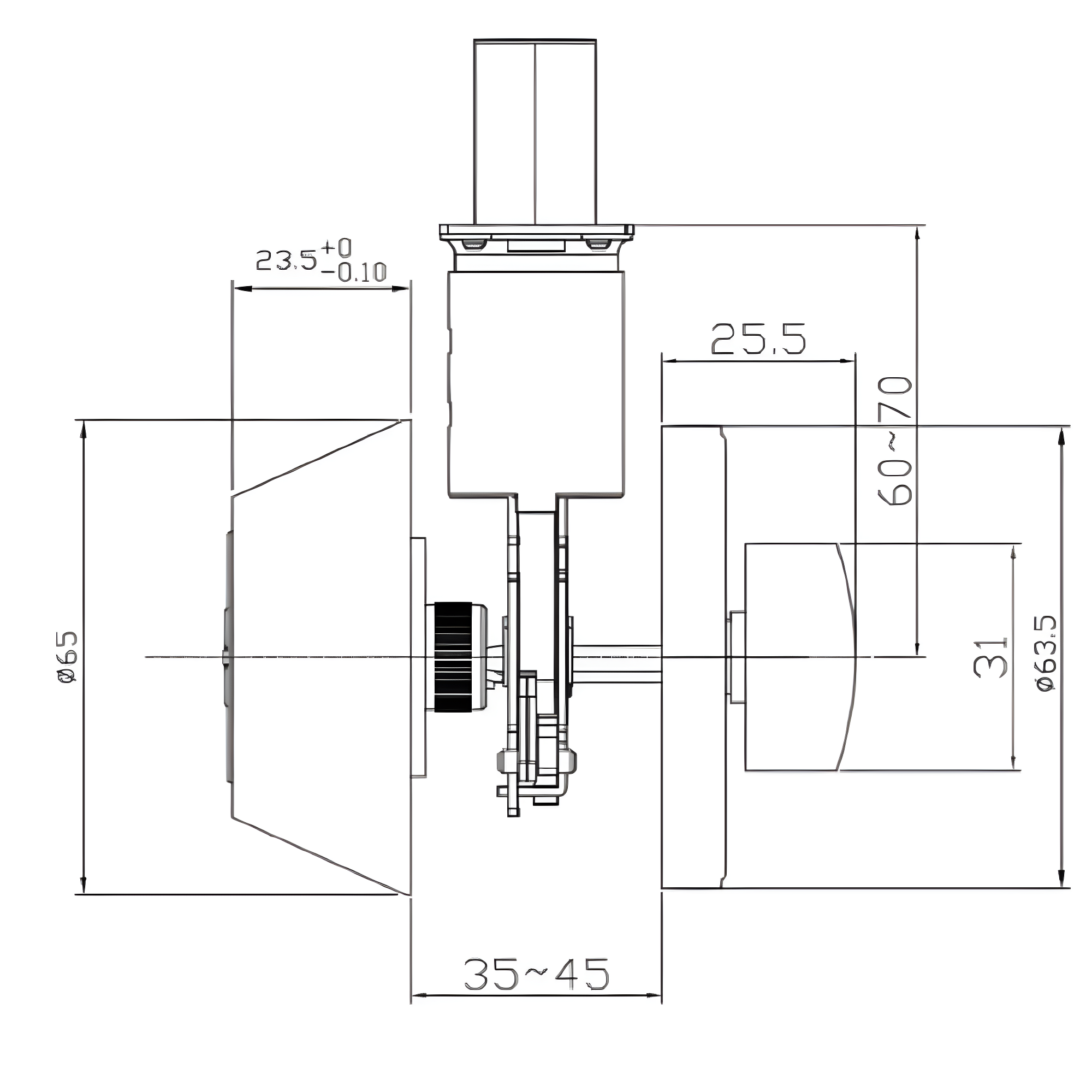 Single Cylinder Deadbolt