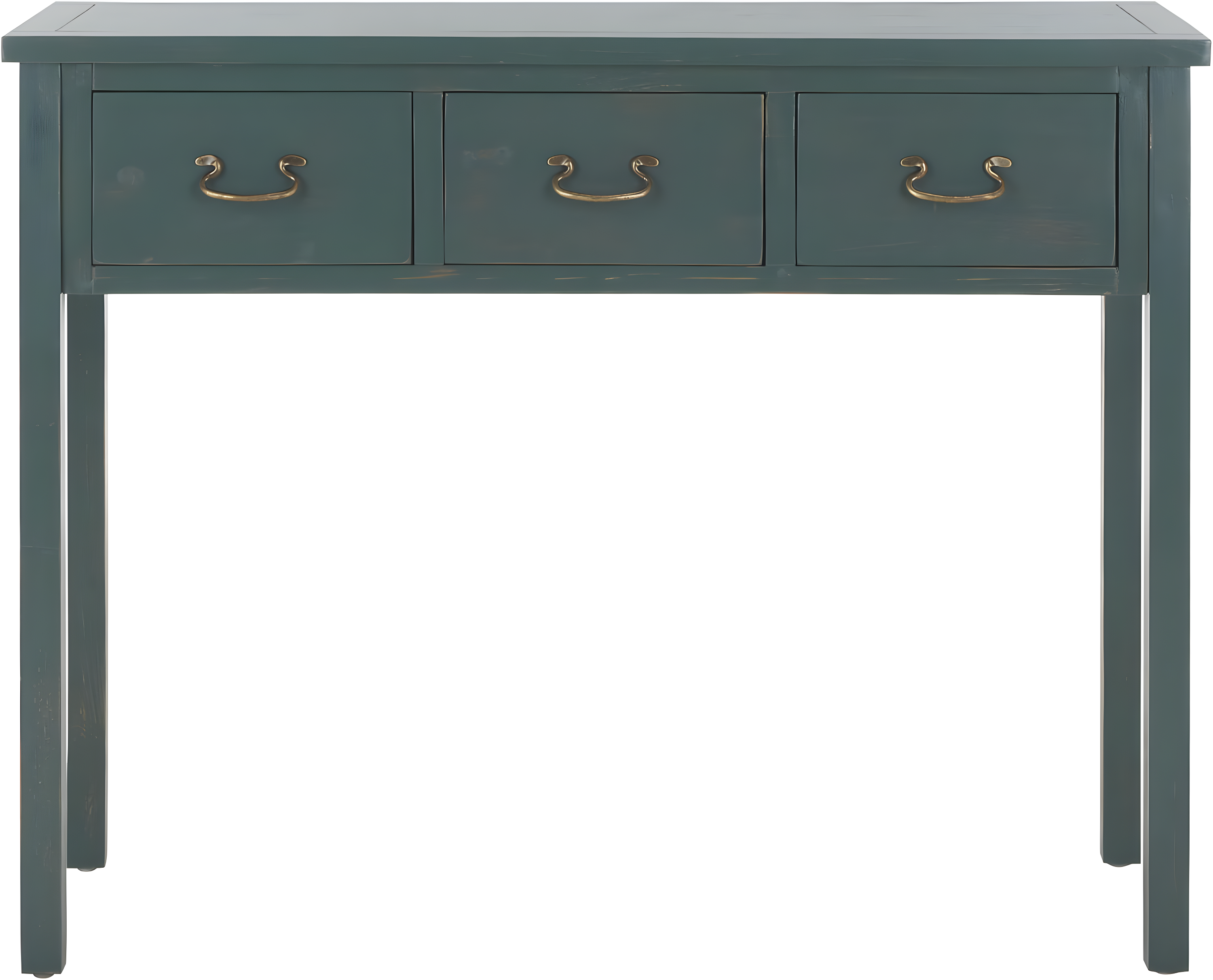 SAFAVIEH Cindy Console Table With Storage Drawers Dark Teal