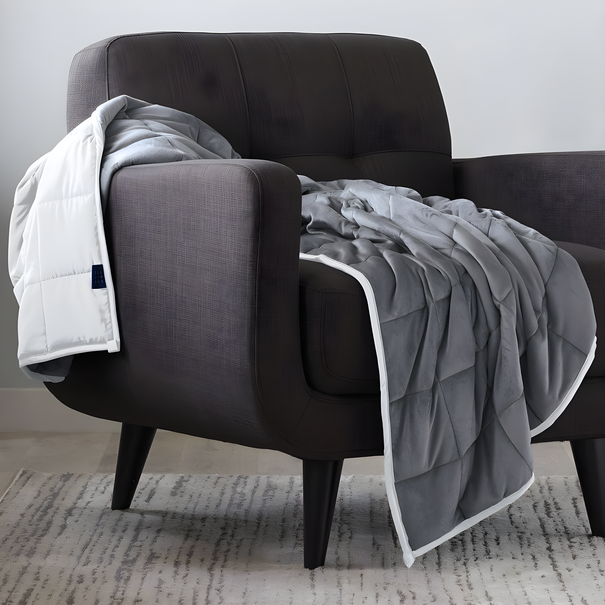 Ella Jayne Home Reversible Weighted Anti-Anxiety Blanket