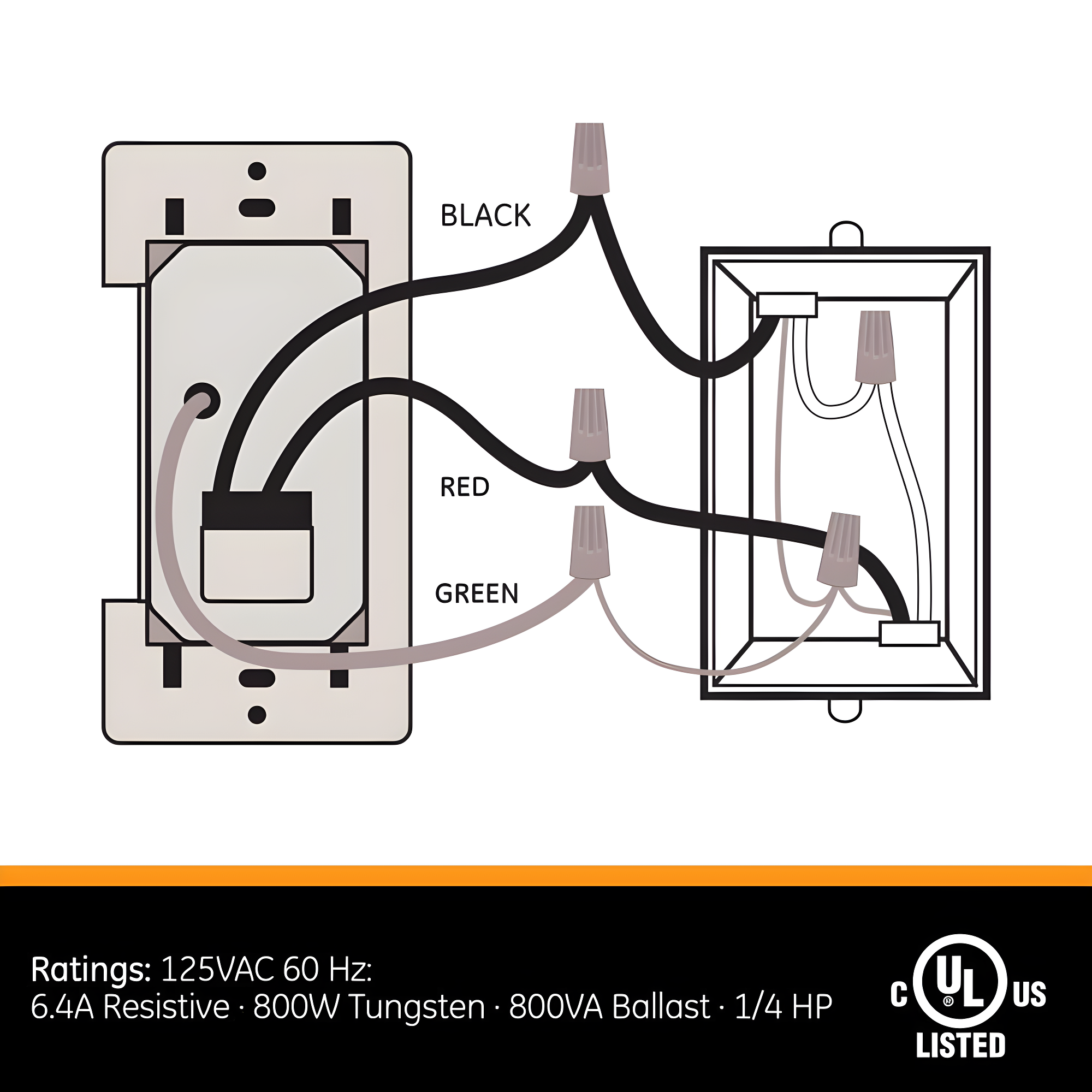 GE In-Wall 4-Hour Digital Countdown Timer