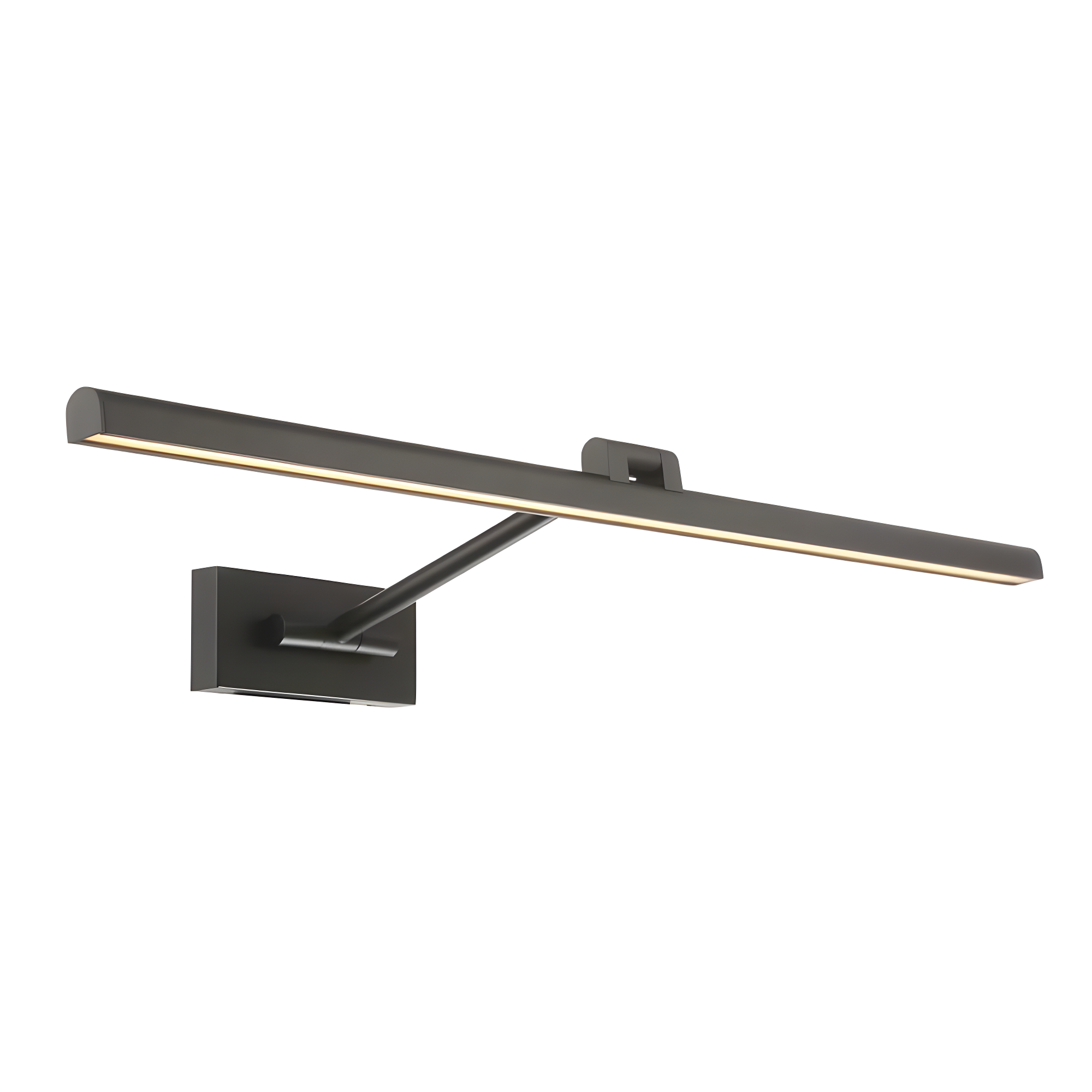 WAC Lighting Reed 33" LED Adjustable Aluminum Picture Light in Black