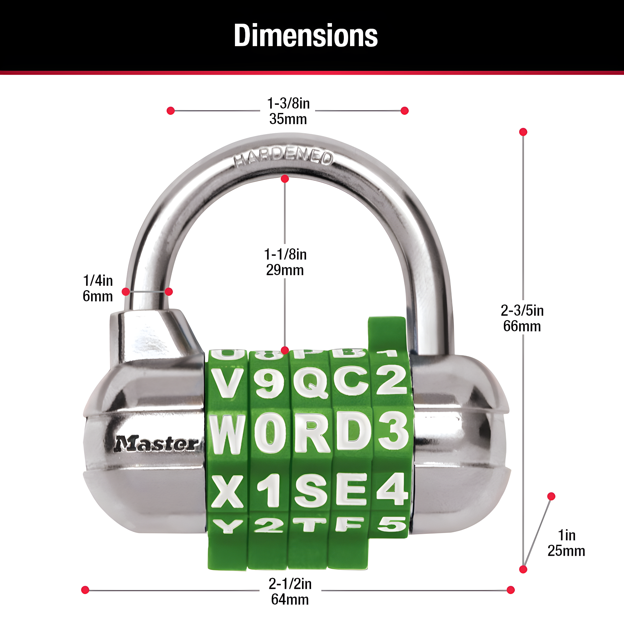 Master Lock Company Master Lock Company Combination Lock