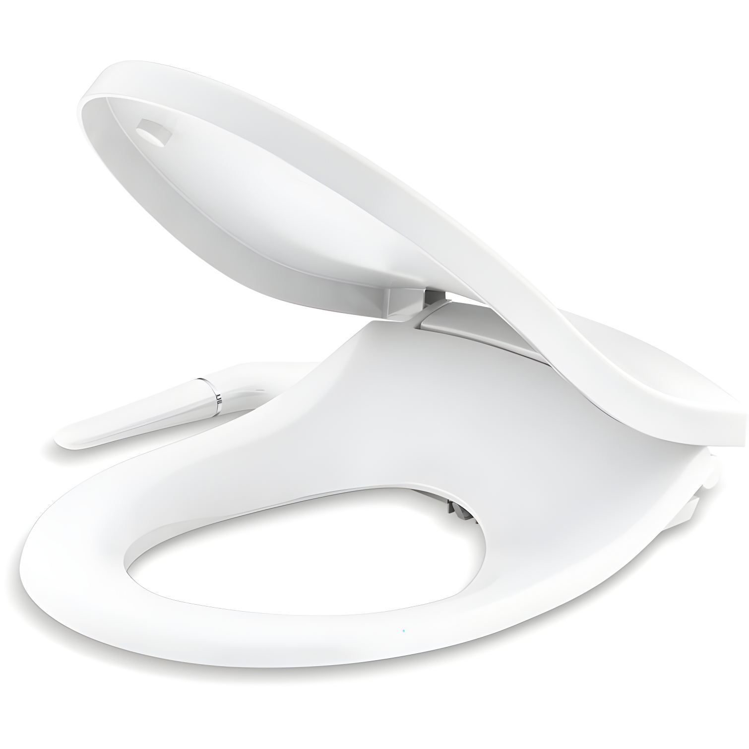 PureWash M250 Round Bidet Toliet Seat, Manual Non-Electric Bidets for Existing Toilets