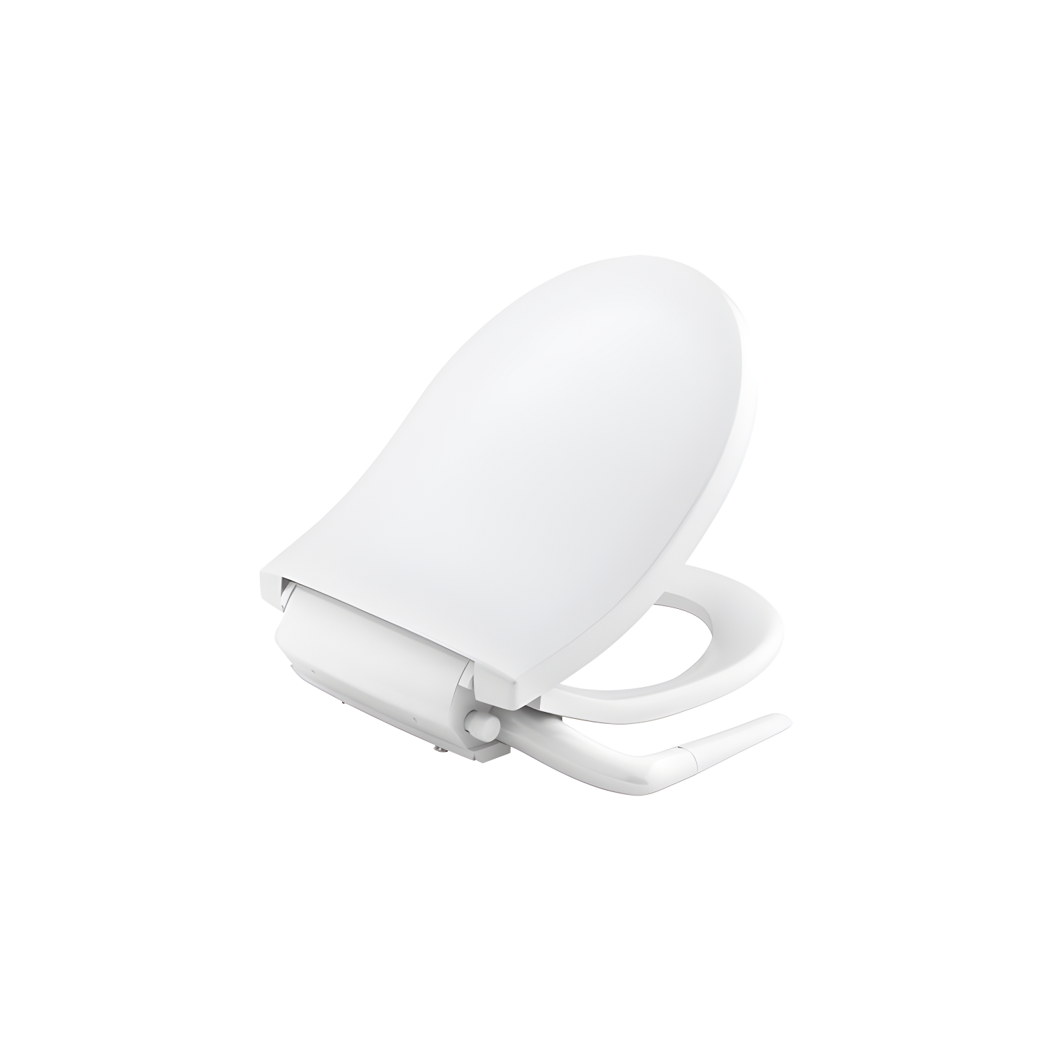 PureWash M250 Round Bidet Toliet Seat, Manual Non-Electric Bidets for Existing Toilets