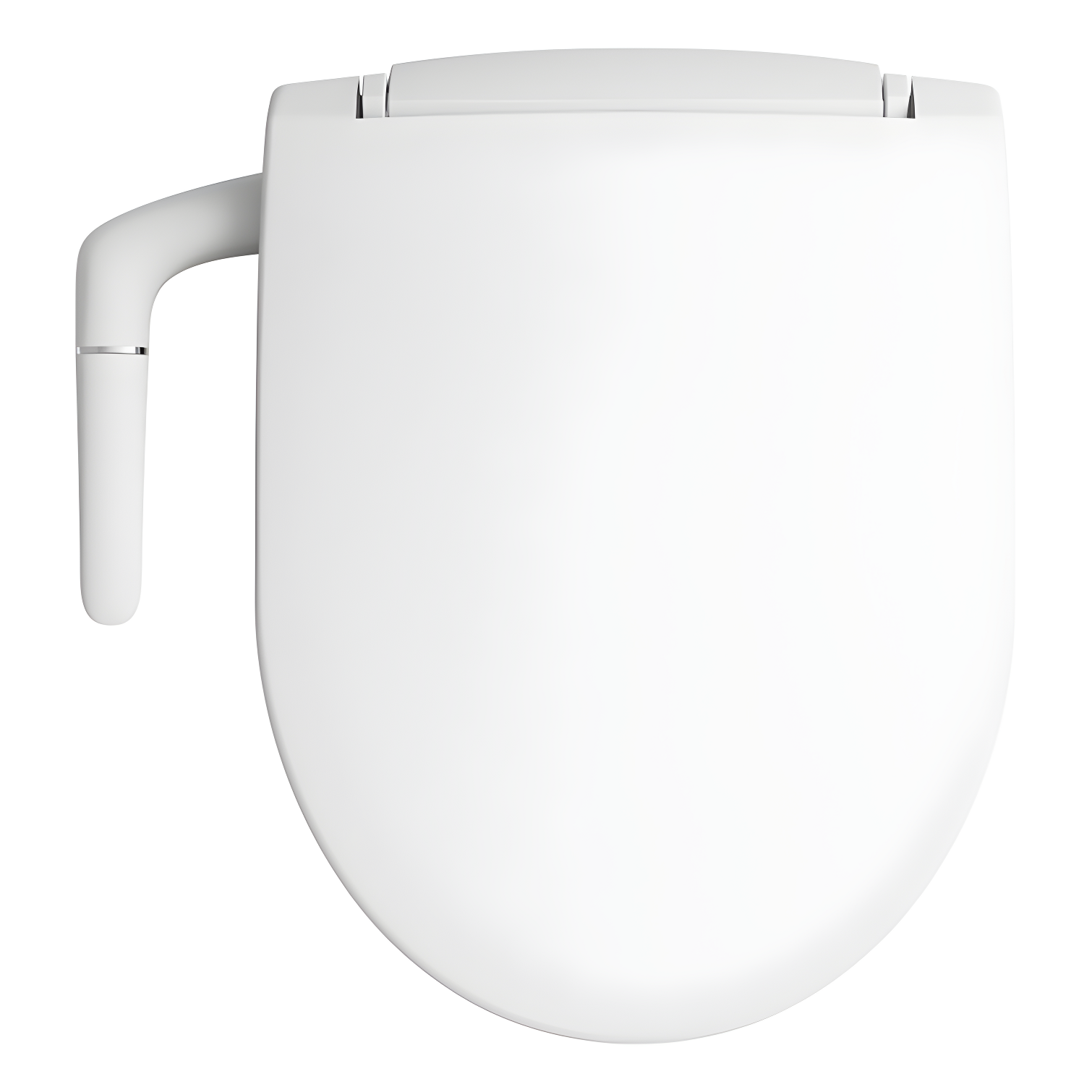 PureWash M250 Round Bidet Toliet Seat, Manual Non-Electric Bidets for Existing Toilets