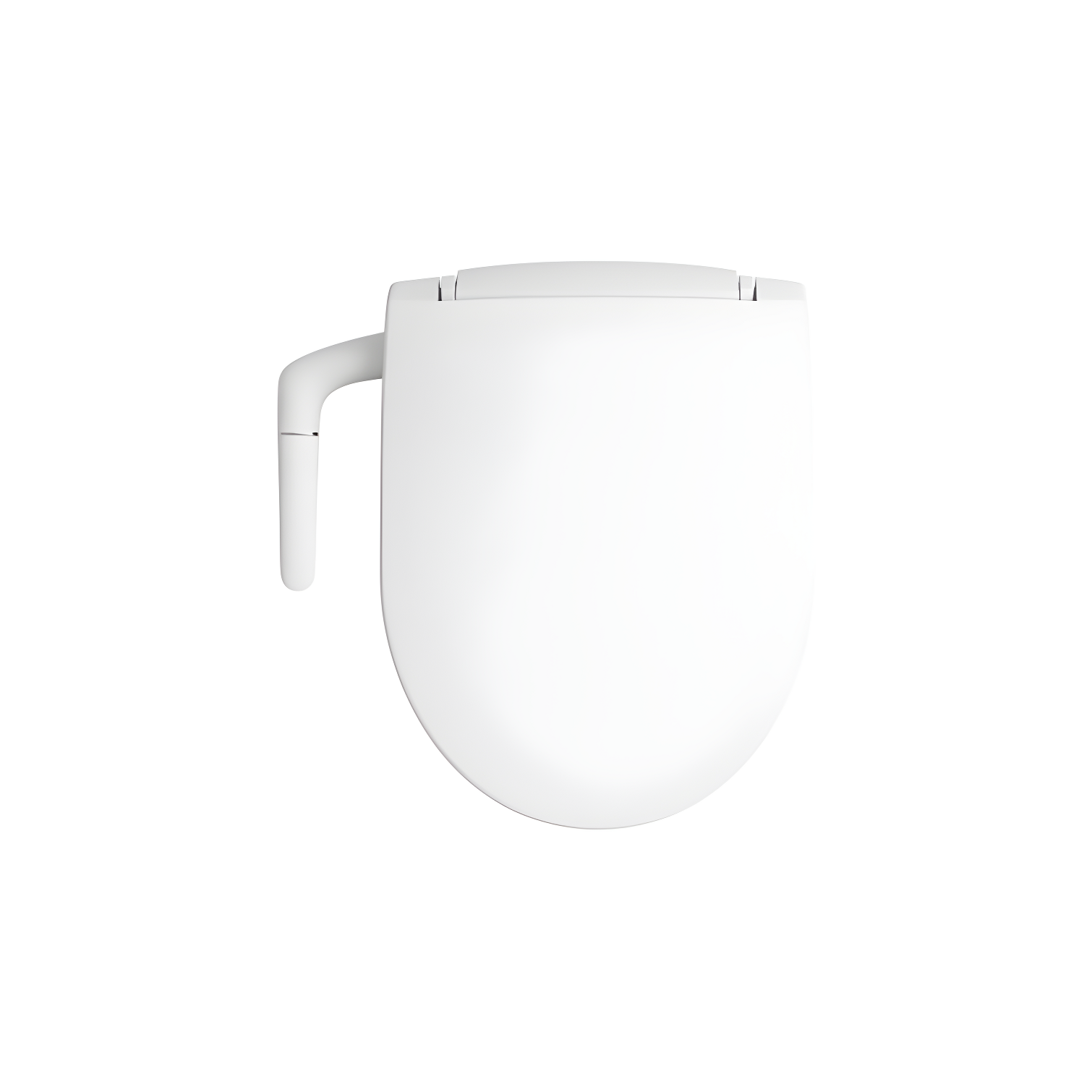 PureWash M250 Round Bidet Toliet Seat, Manual Non-Electric Bidets for Existing Toilets