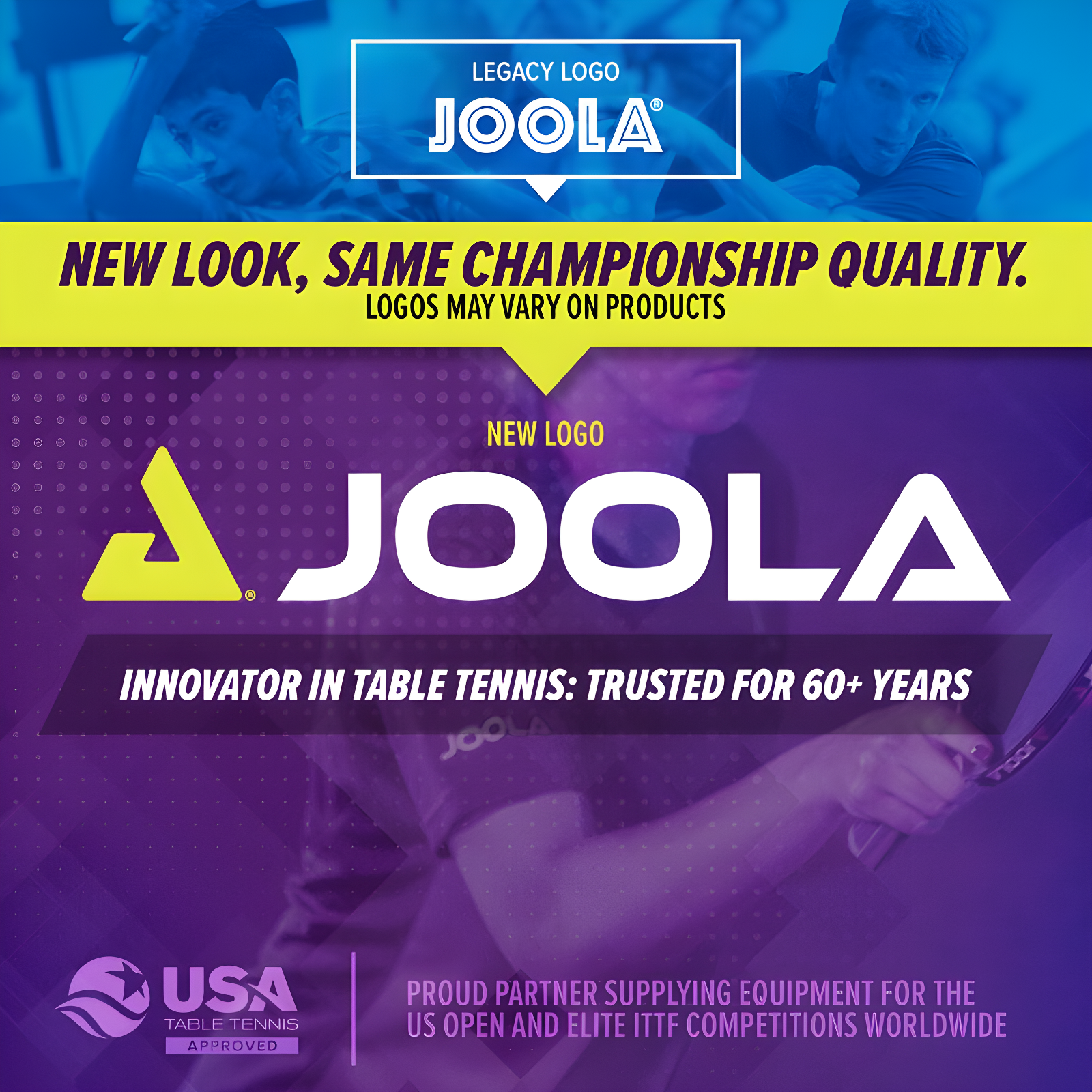 JOOLA Midsize Table Tennis Table - Mini Ping Pong Table and Foldable Game Table for Board Games, Puzzles - Card Table for Kids Playroom and Teens