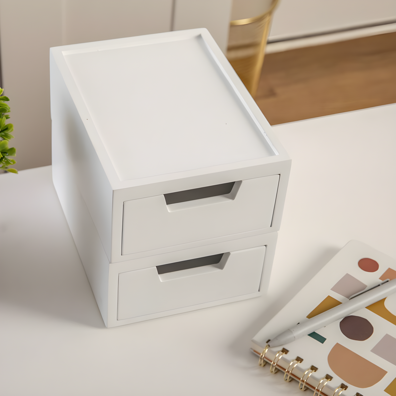 Martha Stewart Thomas Martha Stewart Wooden Storage Boxes With Pullout Drawers (Set of 2)