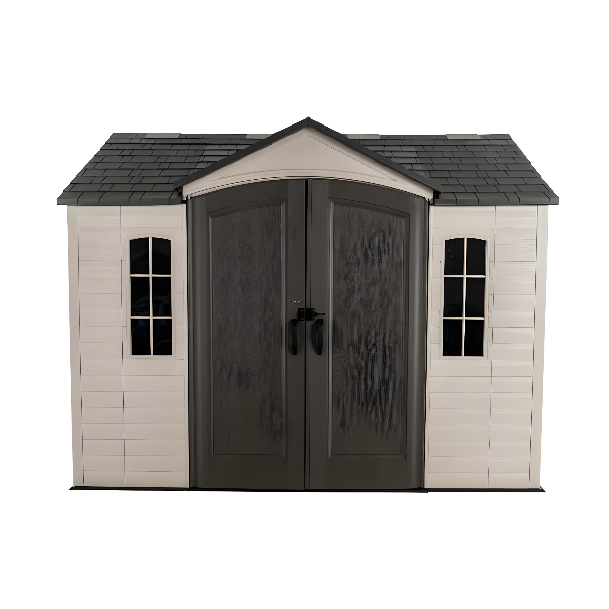 Lifetime 10 Ft. x 8 Ft. High-Density Polyethylene Outdoor Storage Shed with Steel-Reinforced Construction & Reviews | Wayfair