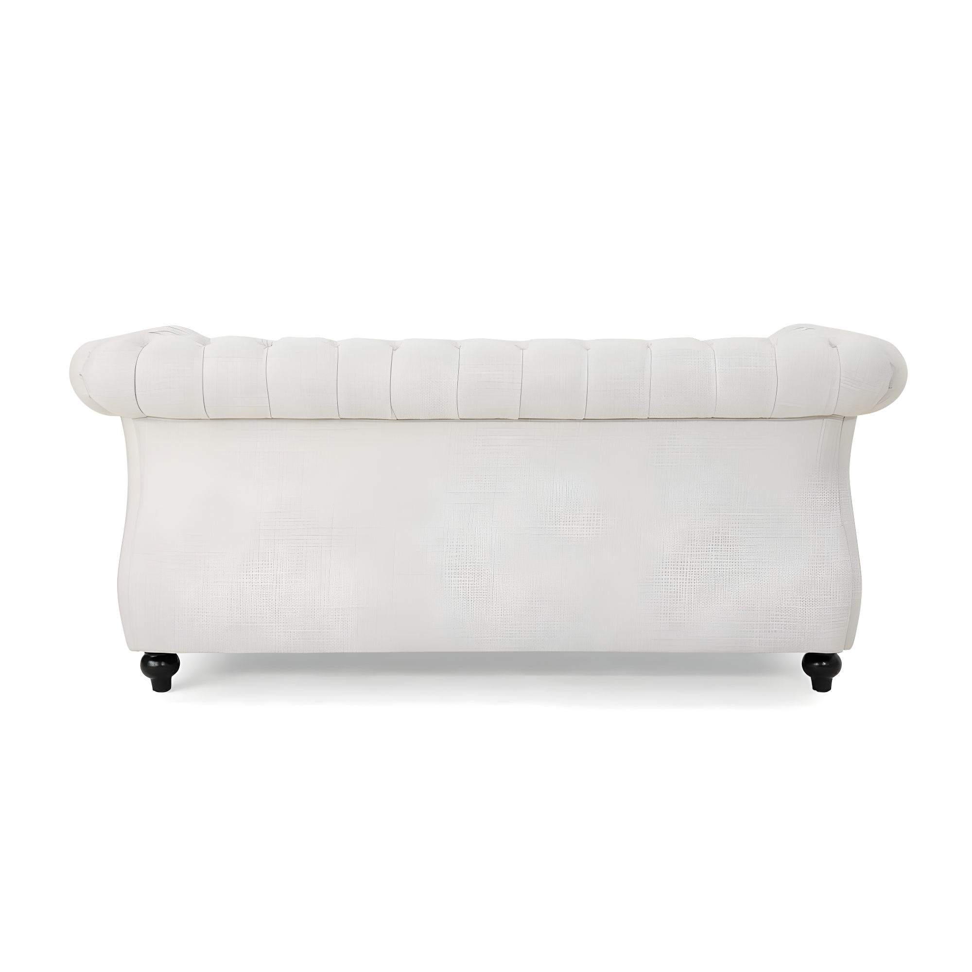 Noble House Ember Interiors Aaniya Fabric Chesterfield Loveseat Sofa, Beige