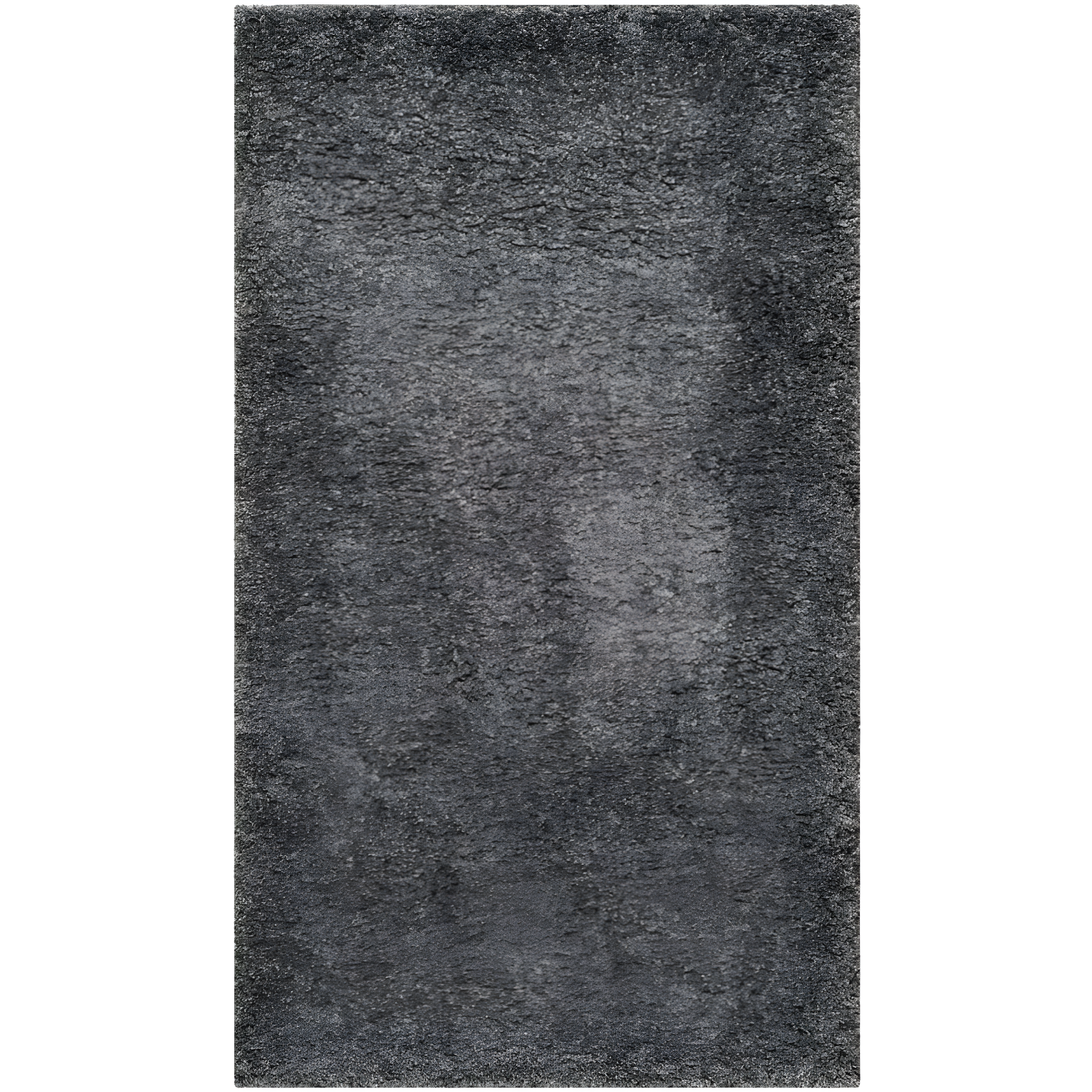 Shag SG151 Power Loomed Indoor Area Rug - Dark Grey - 6'7"x9'6" - Safavieh.