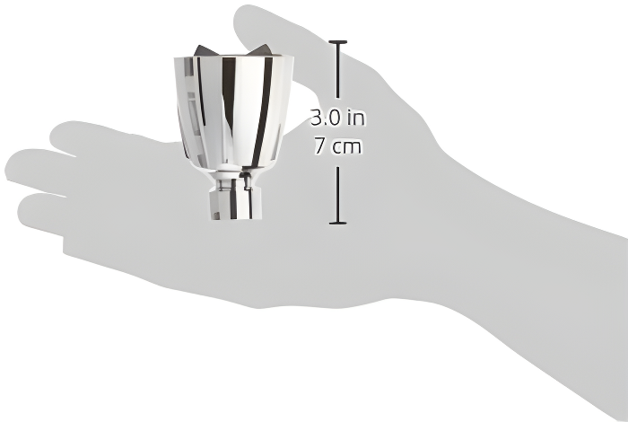 1pack Ez-Flo 15010 Shower Head, Primary Plastic Material