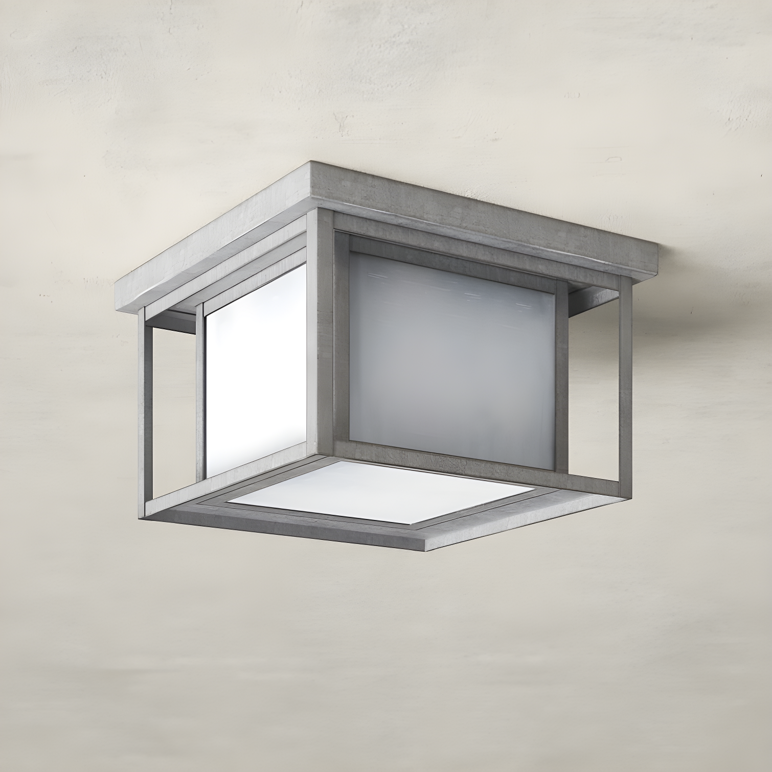 Vermont Square Outdoor Flush Mount
