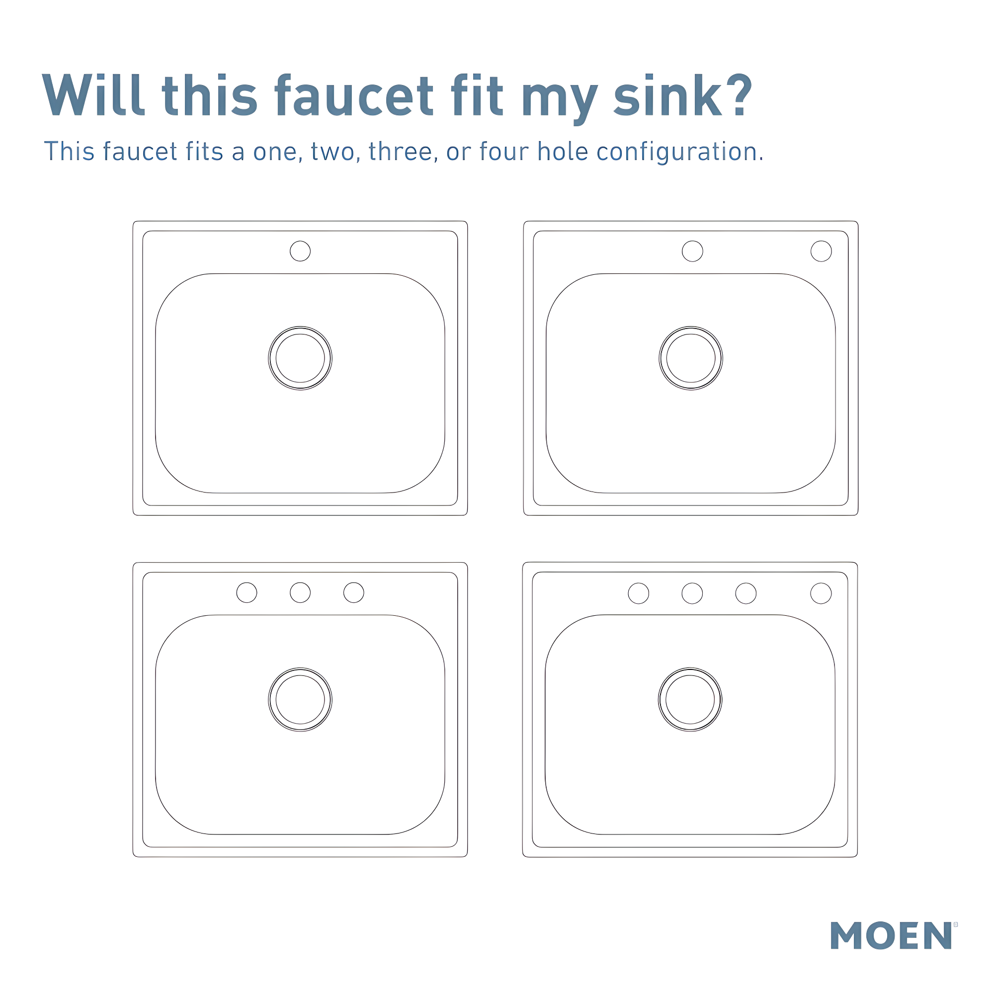 Moen Edwyn 87028BL Matte Black 1-Handle Deck-Mount Pull-Down Handle Kitchen Faucet (Deck Plate Included)