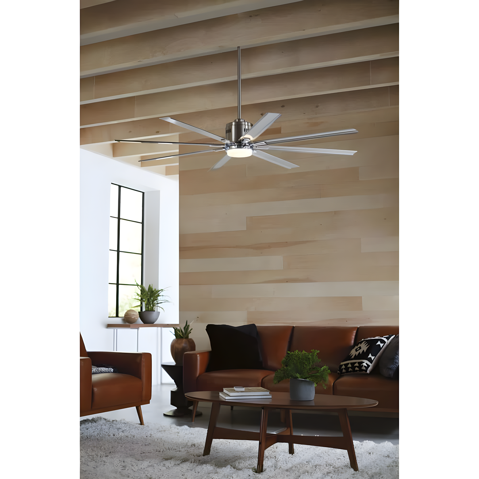 Vast Collection 72" 18W LED Eight Blade Fan