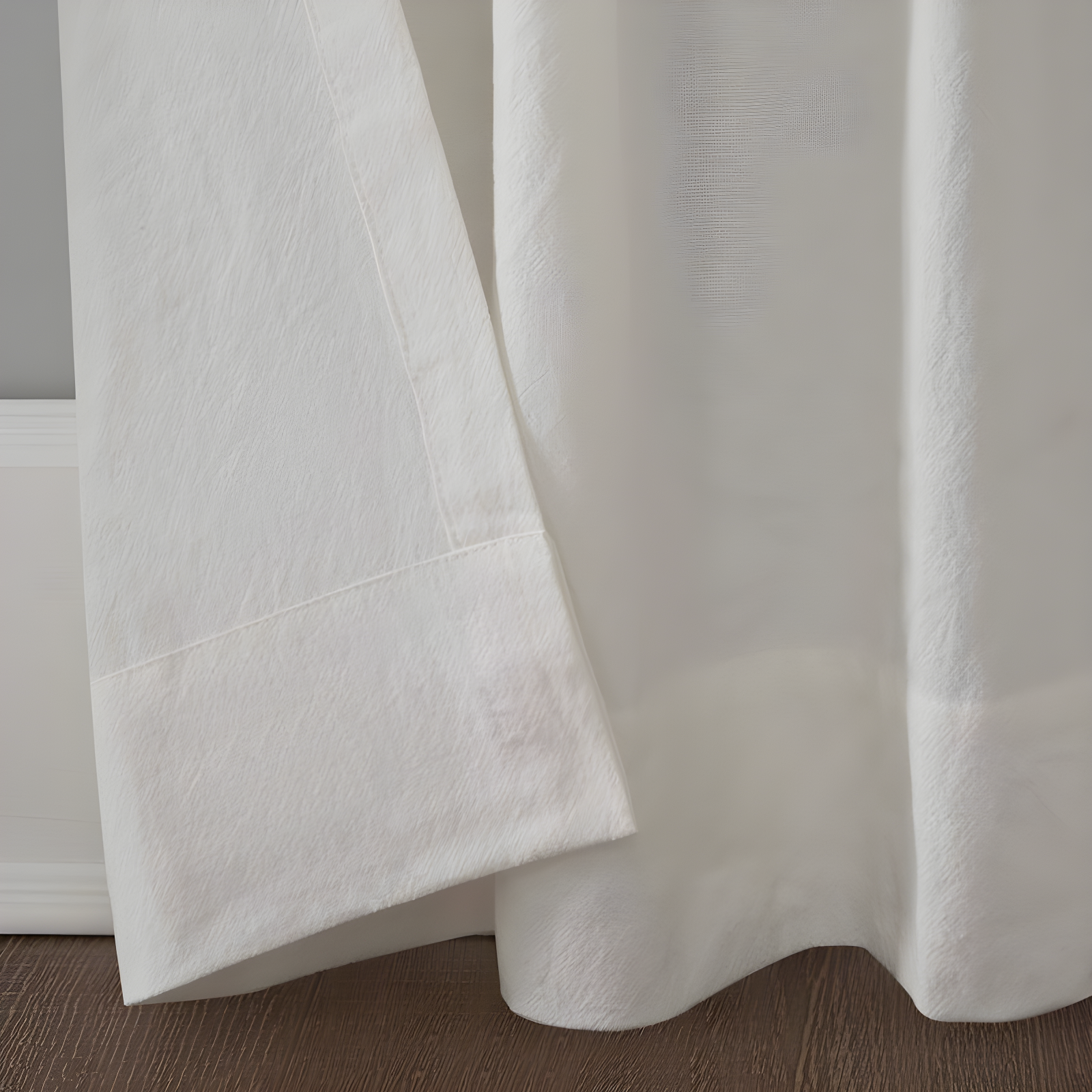 August Grove® Archaeo Sarro Washed Cotton Semi-Sheer Tab Top Curtain Panel