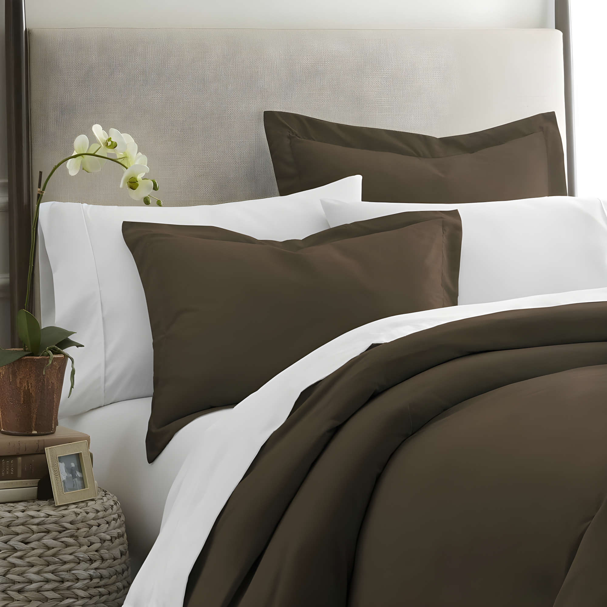 Pillow Shams 2-Pack Microfiber Ultra Soft Bedding (Set of 2)