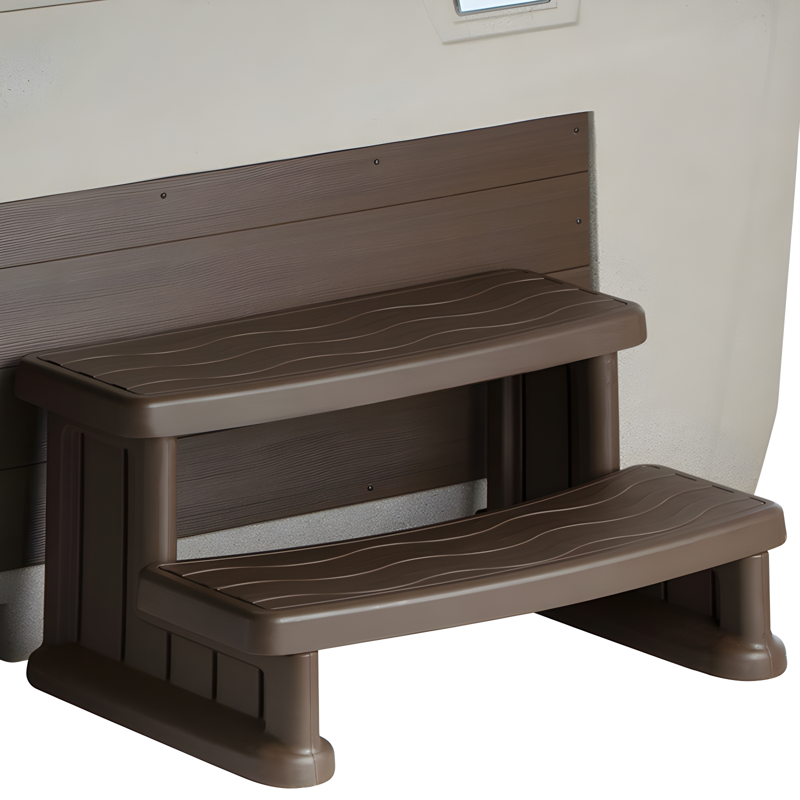 Lifesmart Spas and Saunas Lifesmart Spa Step for Square and Round Hot Tubs