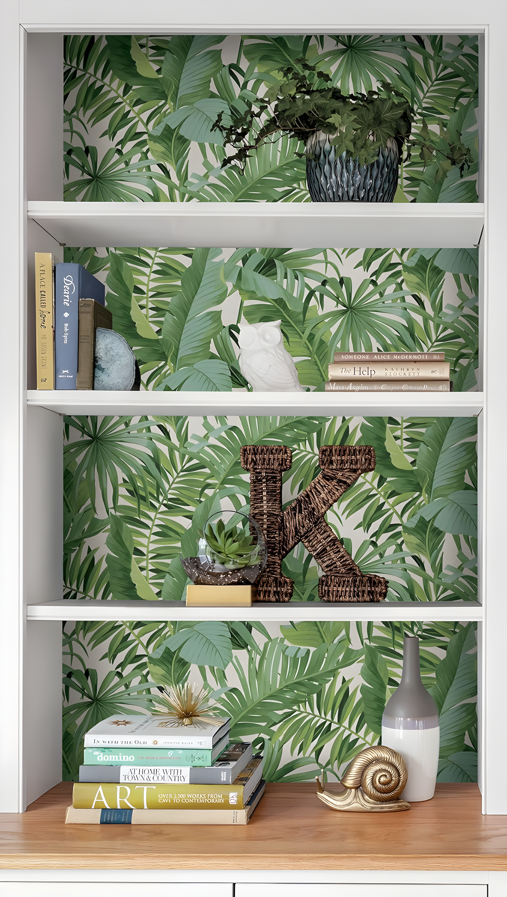 NuWallpaper Maui Vinyl Peel And Stick Wallpaper, 216-in by 20.5-in, 30.75 sq. ft.