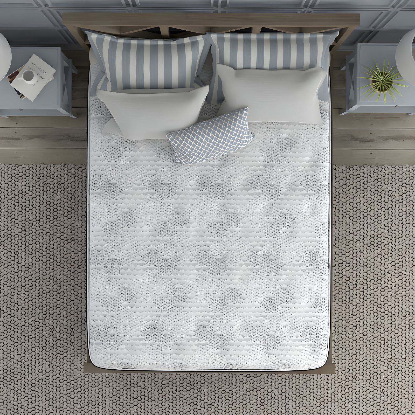 Sleep Inc. Sleep Solutions Medium Hybrid Mattress & Reviews | Wayfair