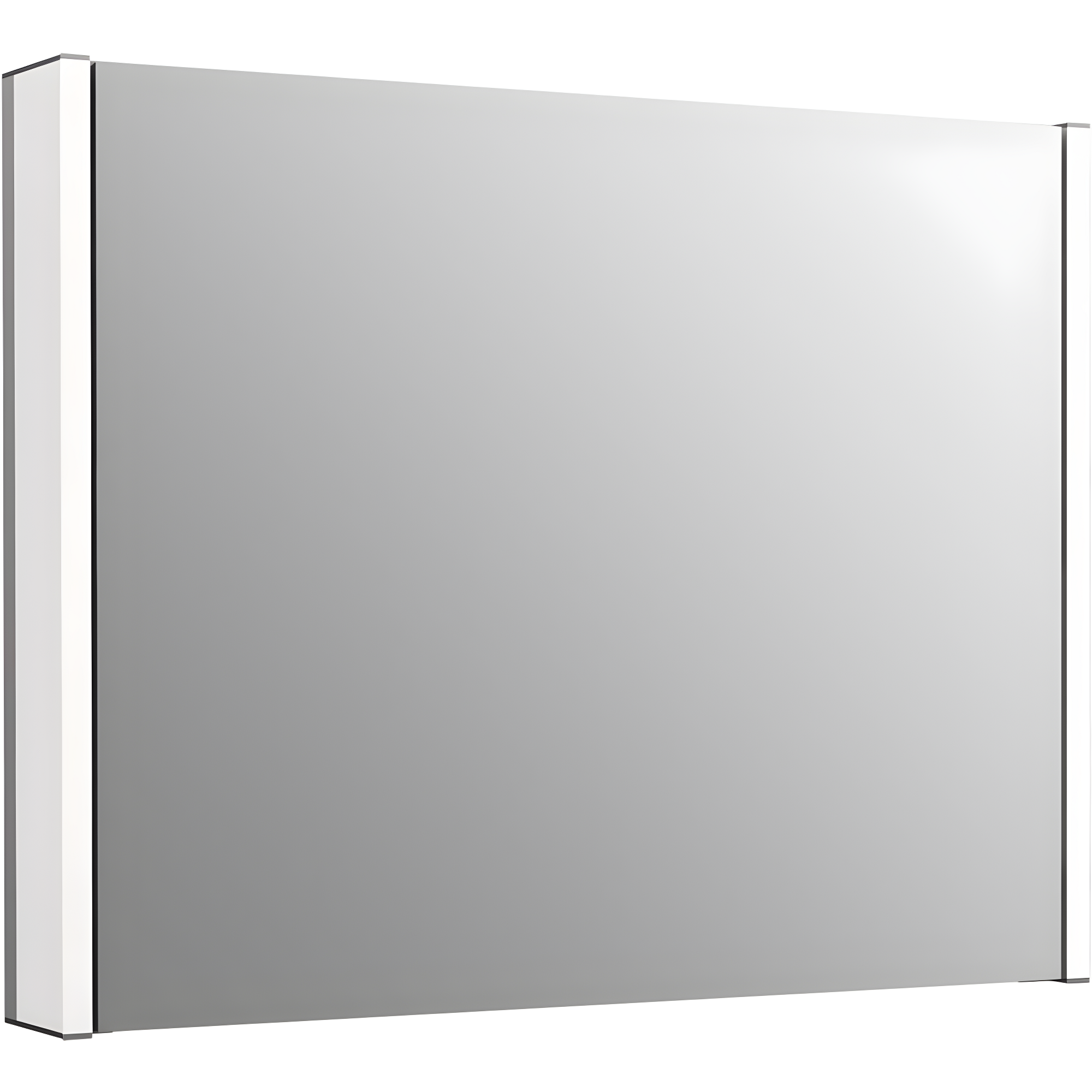 Maxstow Surface Mount Frameless Medicine Cabinet with LED Lighting