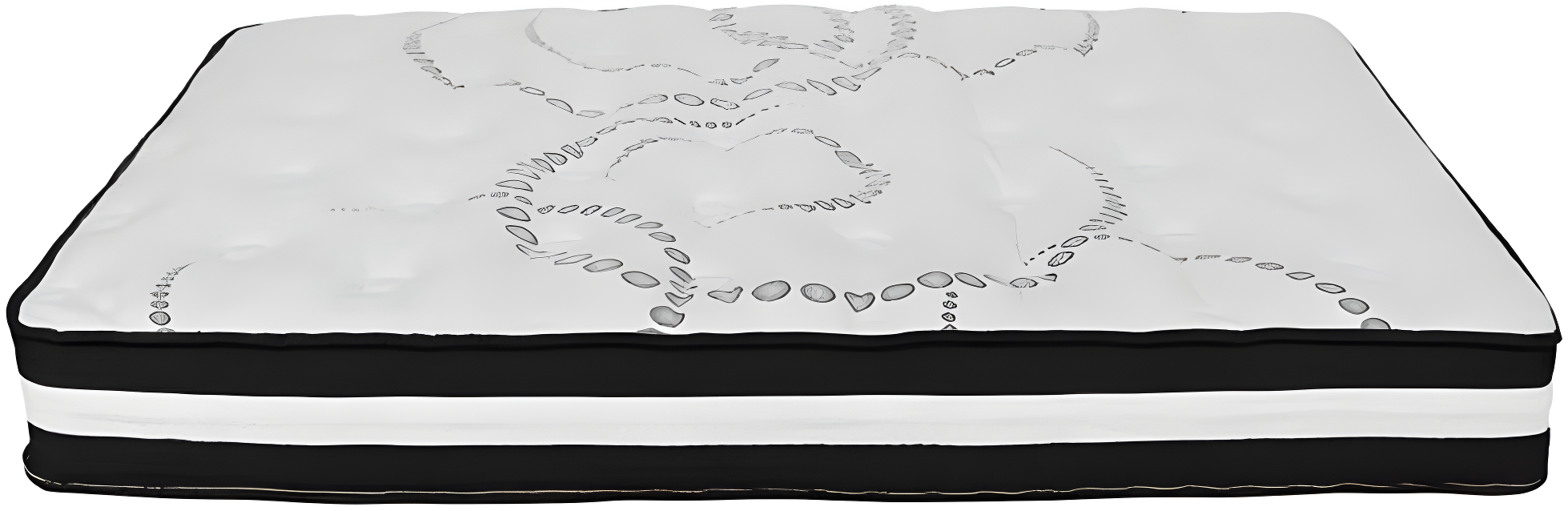 Flash Furniture Capri Comfortable Sleep 10 Inch CertiPUR-US Certified Hybrid Pocket Spring Mattress, Full Mattress in a Box