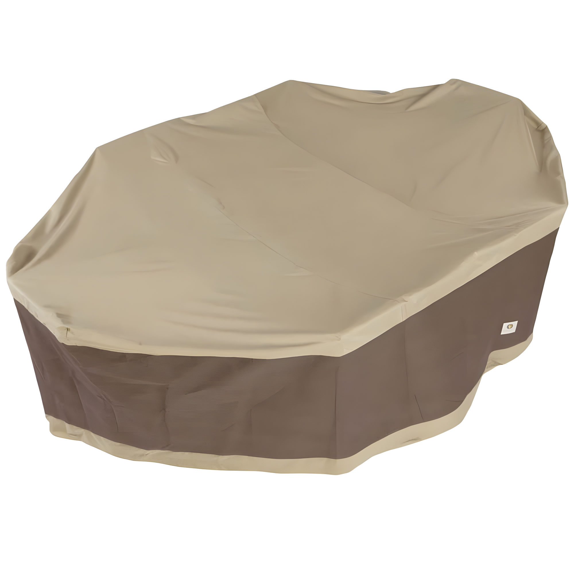 Duck Covers Elegant 109 in. Rectangle Patio Table with Chairs Cover