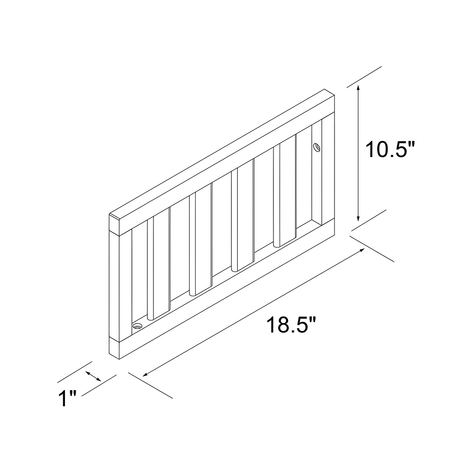 Finch Toddler Bed Rail