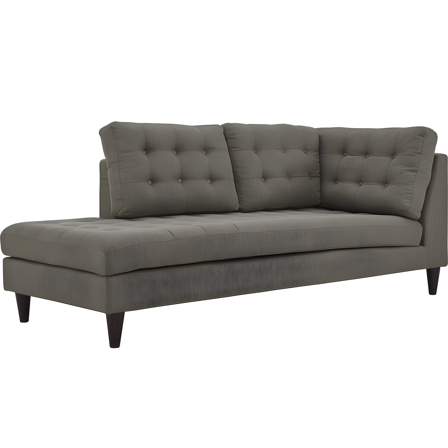 Modway Empress 2 Piece Upholstered Fabric Sectional