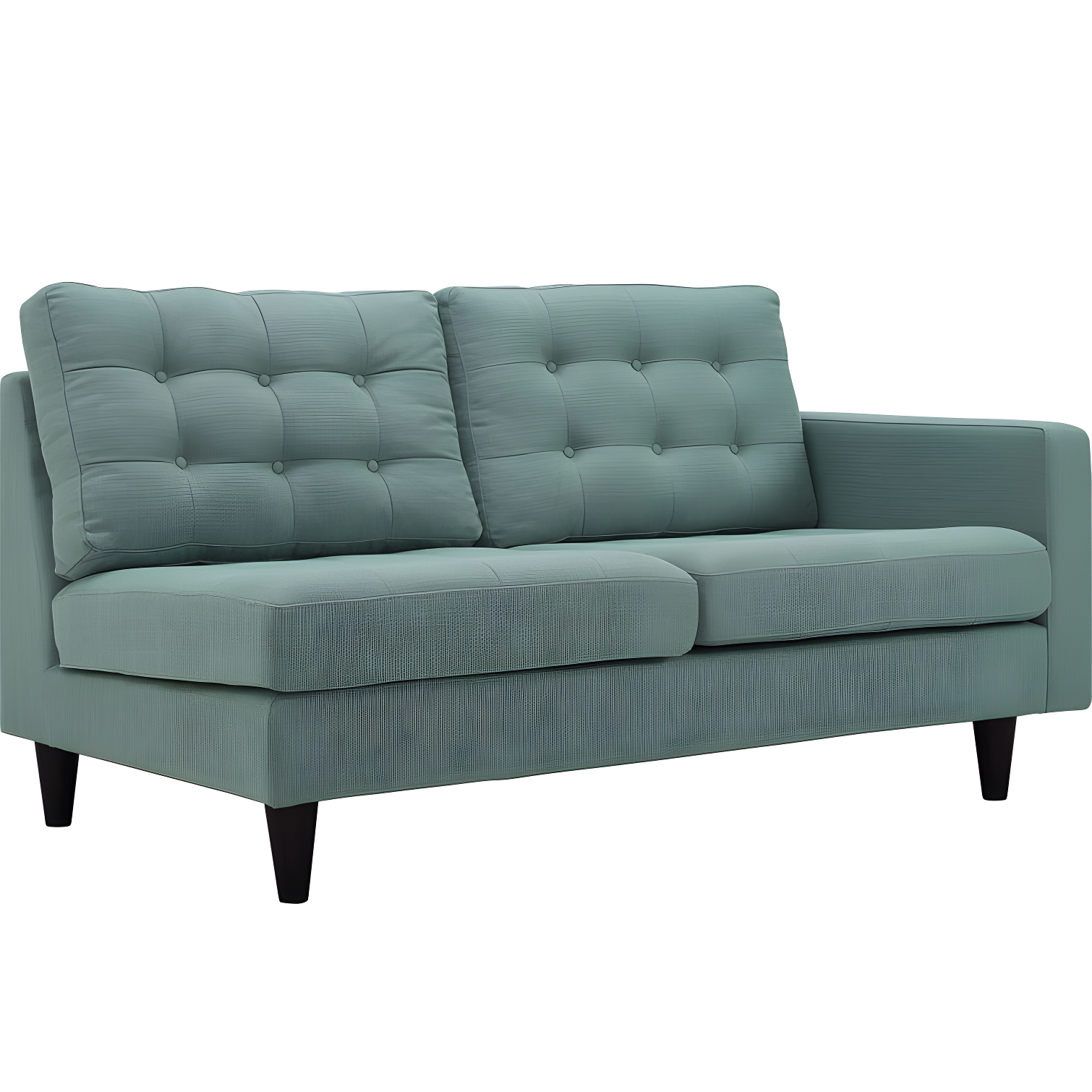 Modway Empress 2 Piece Upholstered Fabric Sectional