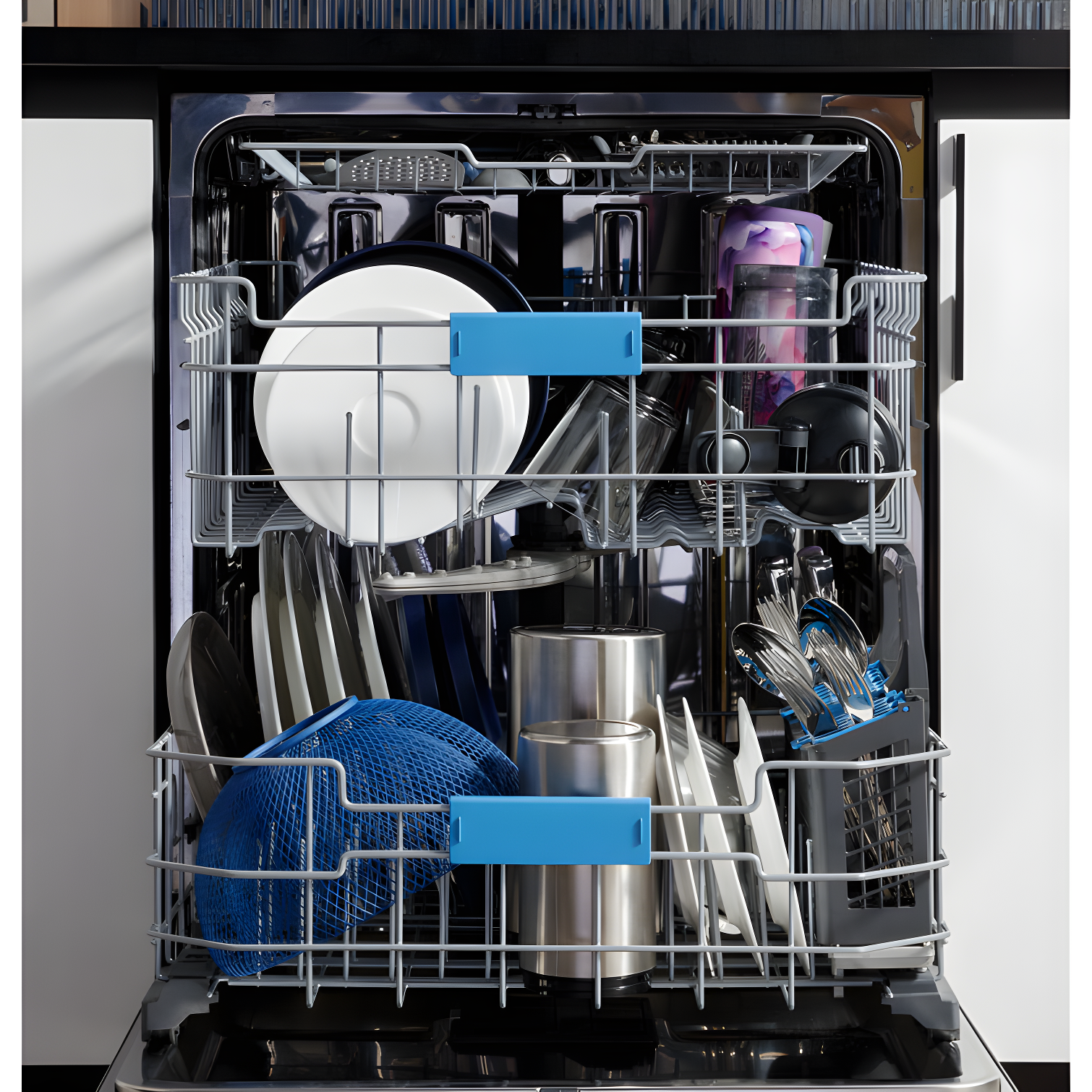 GE Profile™ 24" 44 Decibel ENERGY STAR Certified Smart Built-in Top Control Dishwasher with Adjustable Rack and Tall Tub PDP715SYVFS