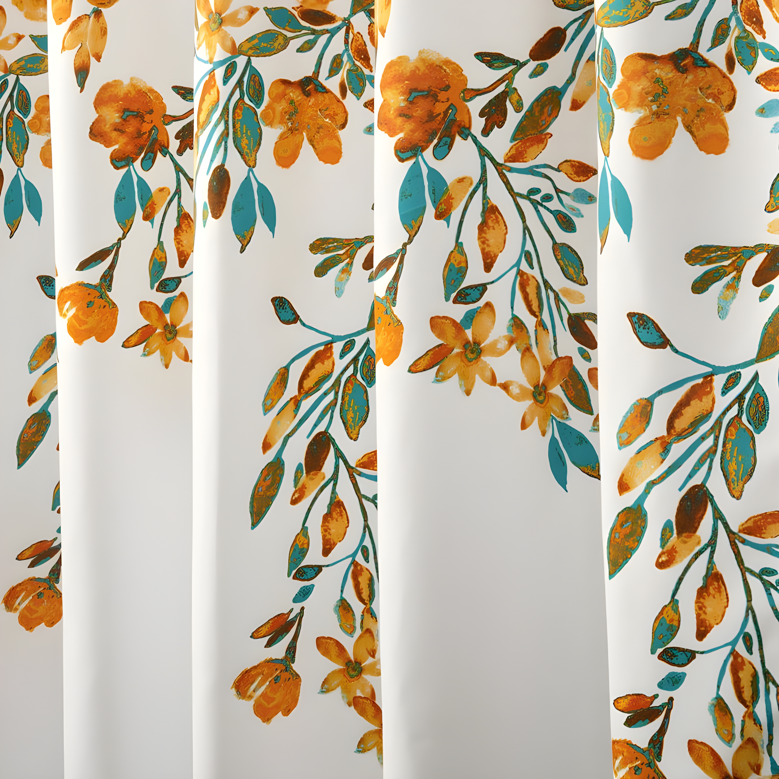Tanisha Floral Shower Curtain
