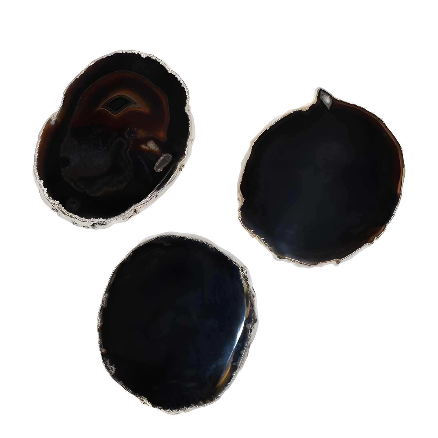 Agate 4 Piece Coaster Set (Set of 4)