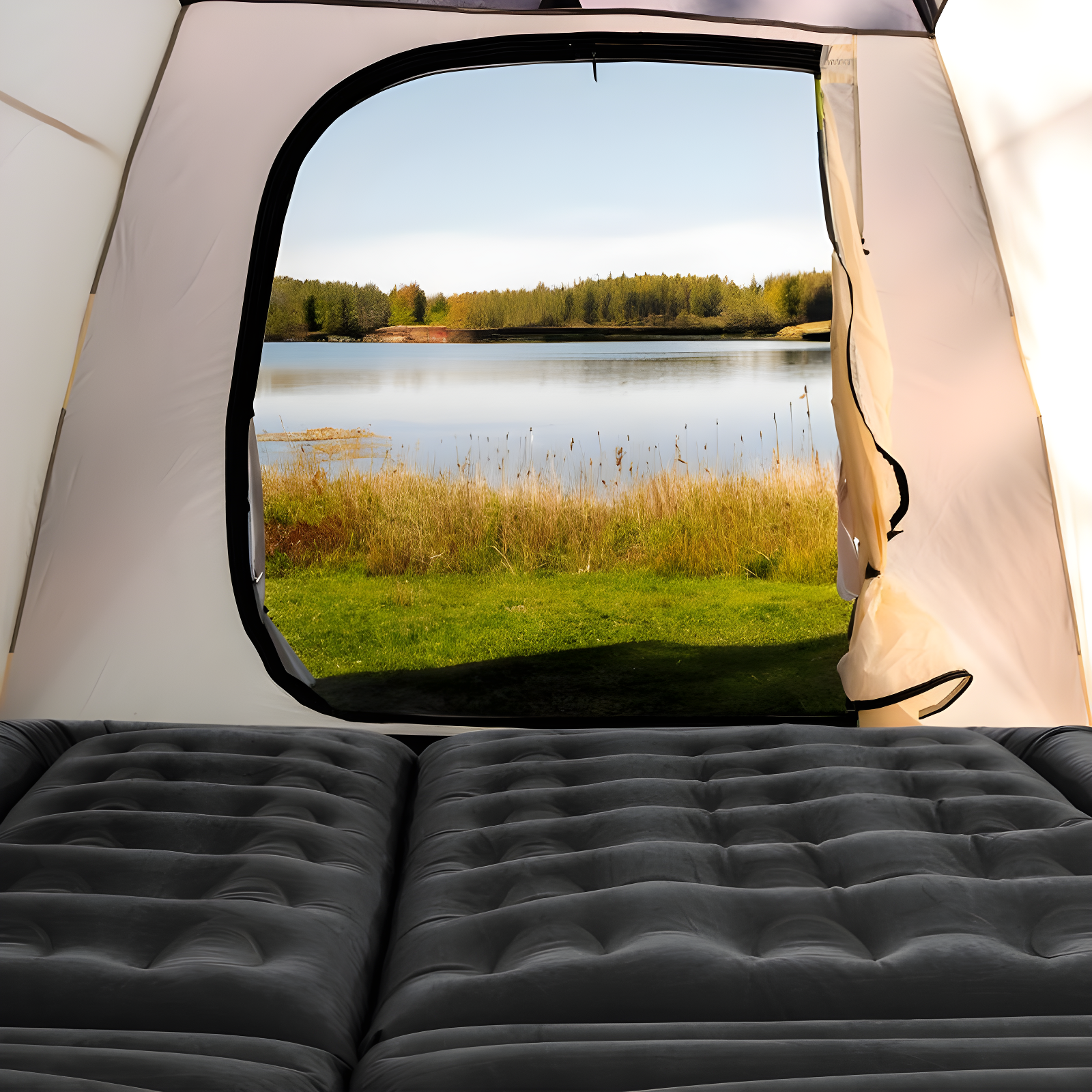 Wakeman Outdoors Camping Mattress for Car (Black)