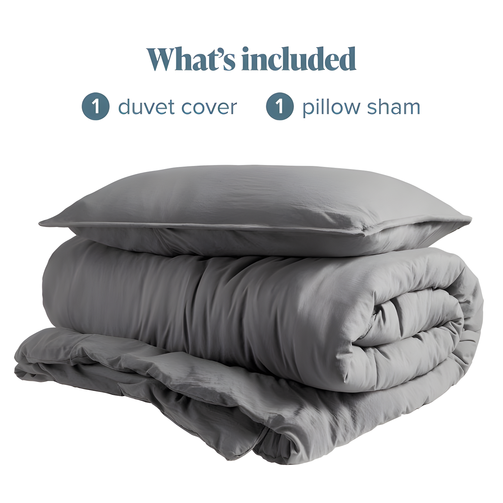 Bare Home Washed Microfiber Duvet Cover Set