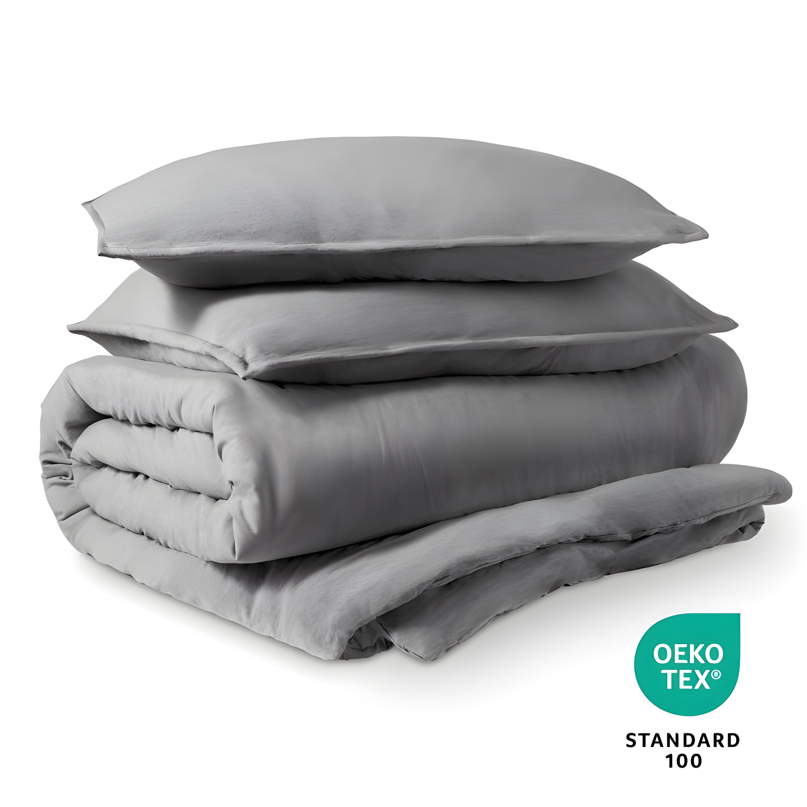 Bare Home Washed Microfiber Duvet Cover Set