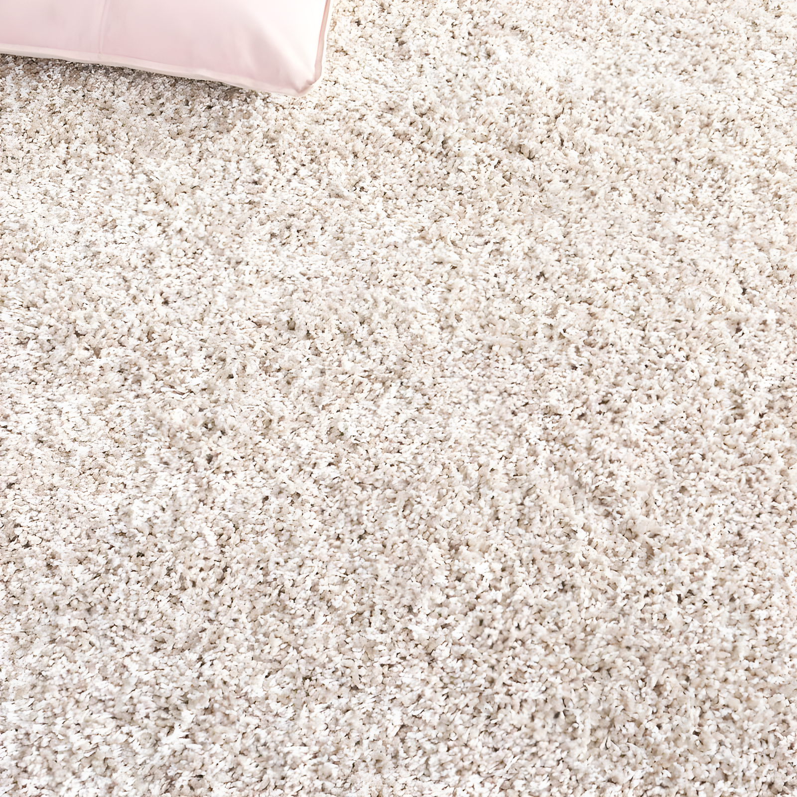 Shag SG151 Power Loomed Indoor Area Rug - Beige - 6'7"x6'7" - Safavieh.
