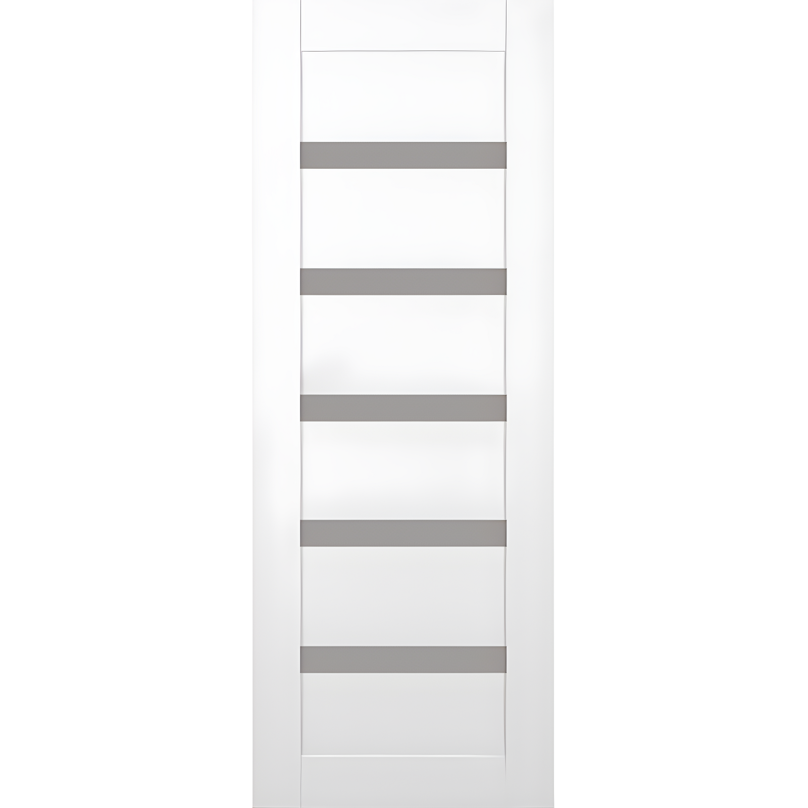Leora Paneled Manufactured Wood and Glass Standard Door Slab