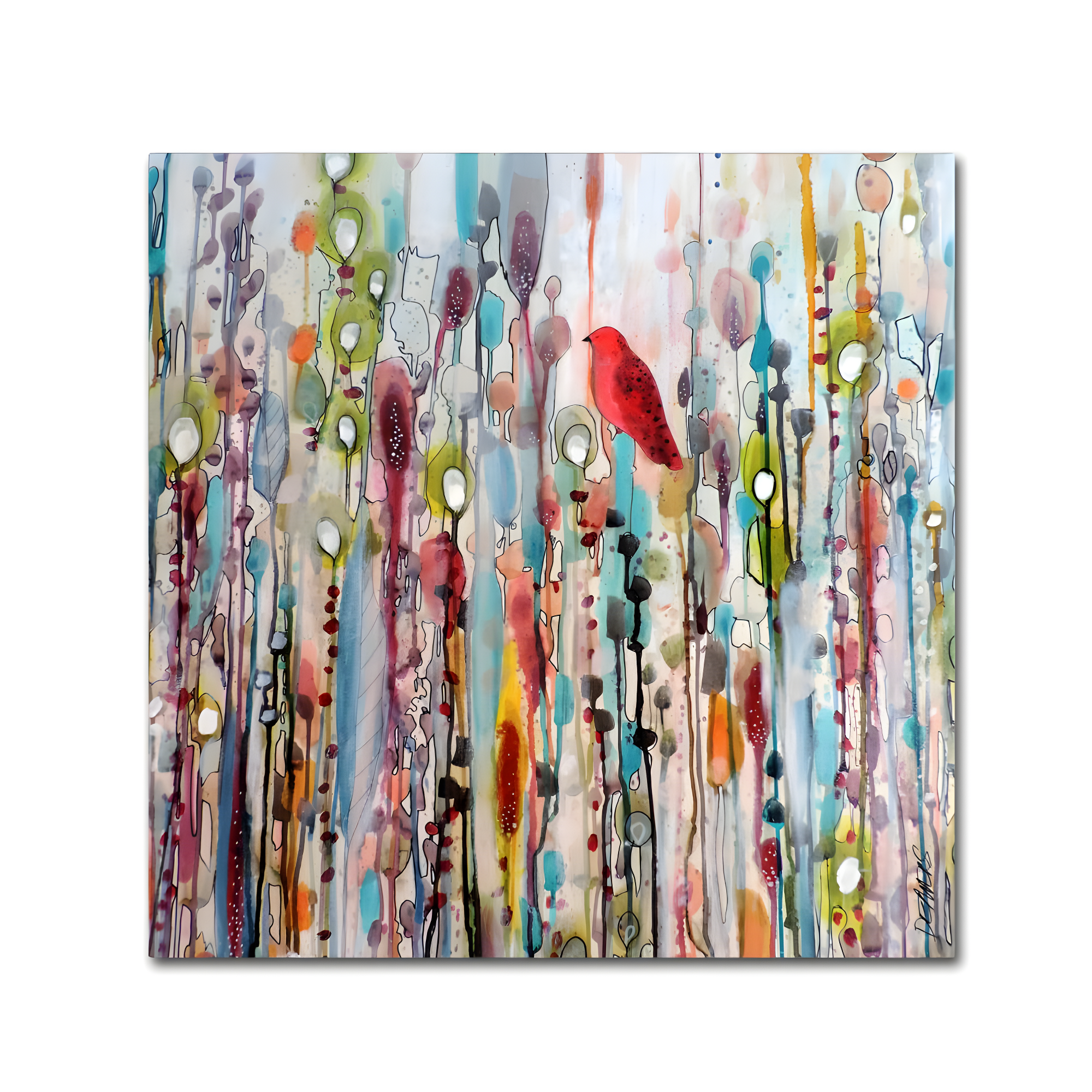 Trademark Fine Art Sylvie Demers " La Vie Comme Un Passage " by Sylvie Demers