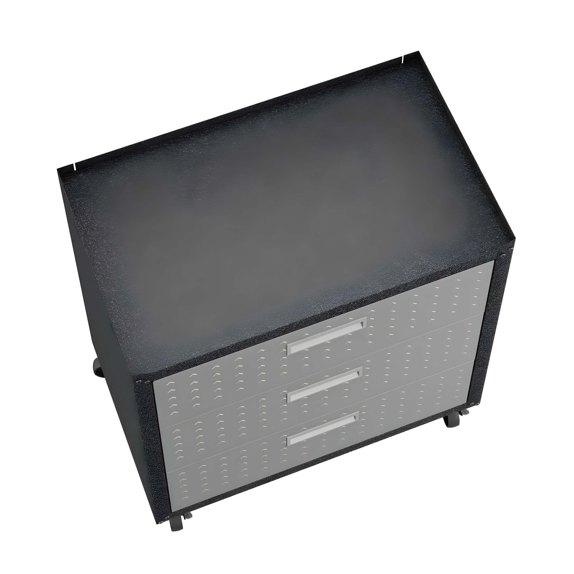 Fortress Gray Stainless Steel 30'' Lockable Rolling Chest
