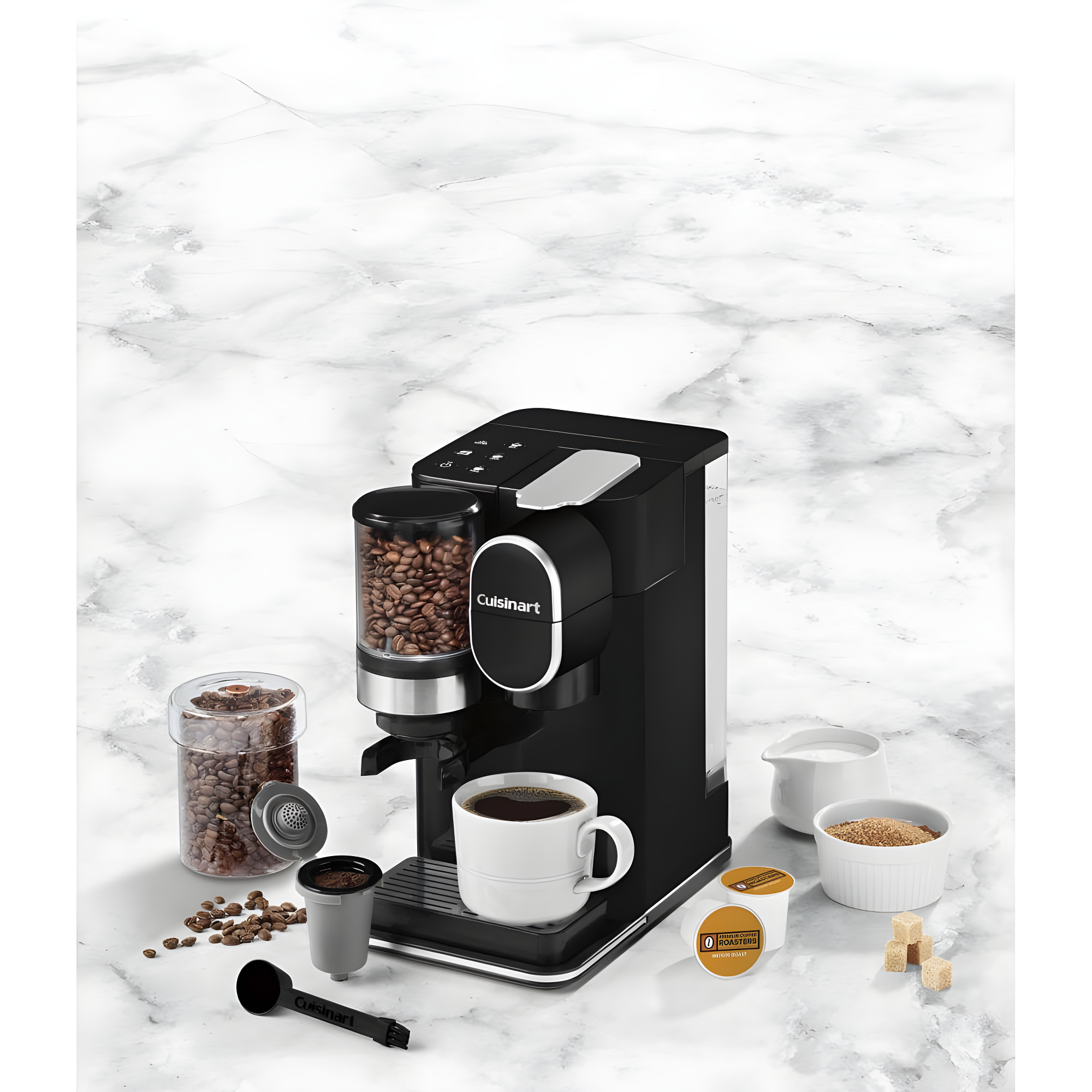 Cuisinart ® Grind & Brew ™ Single-Serve Coffee Maker