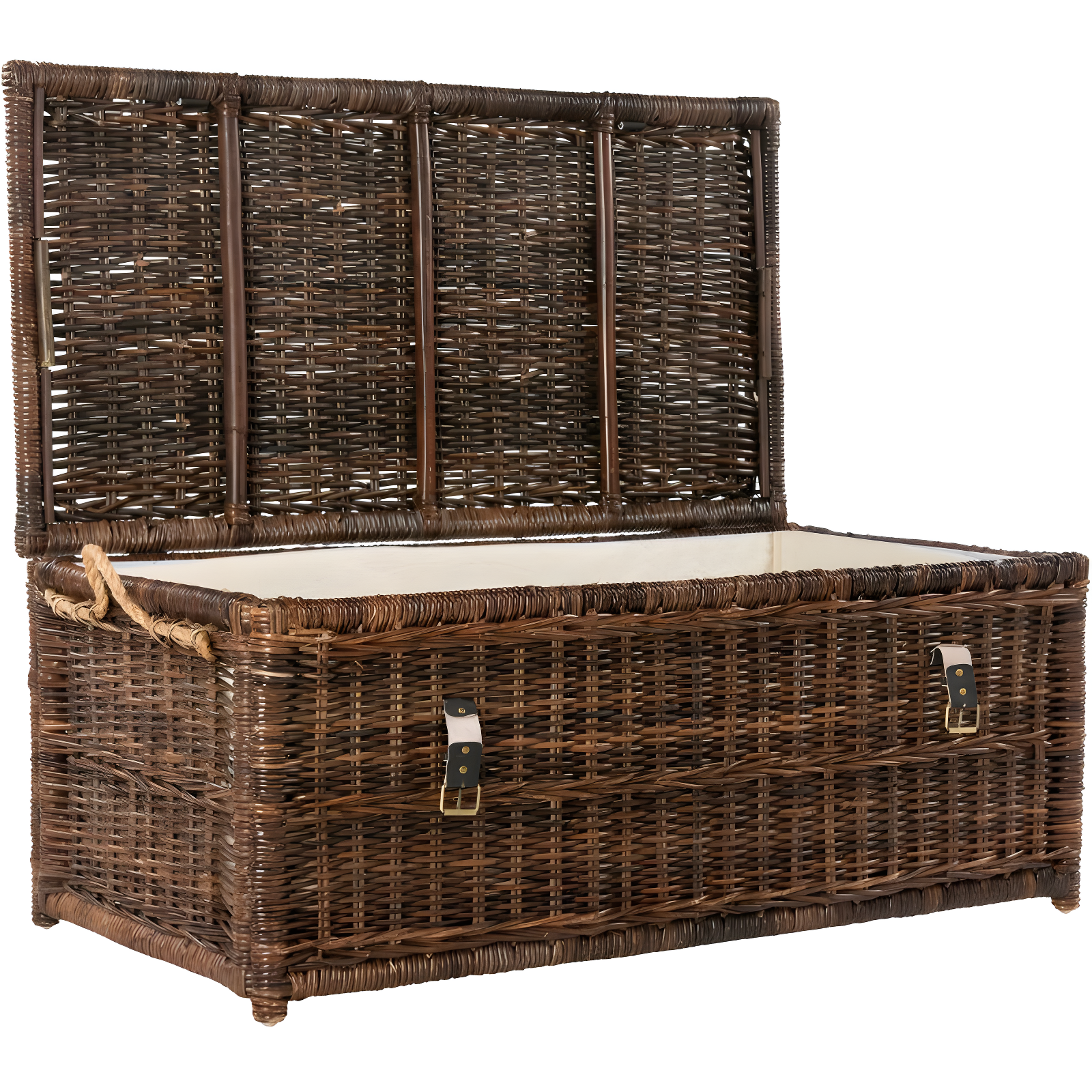 happimess Caden 46" Wicker Storage Trunk