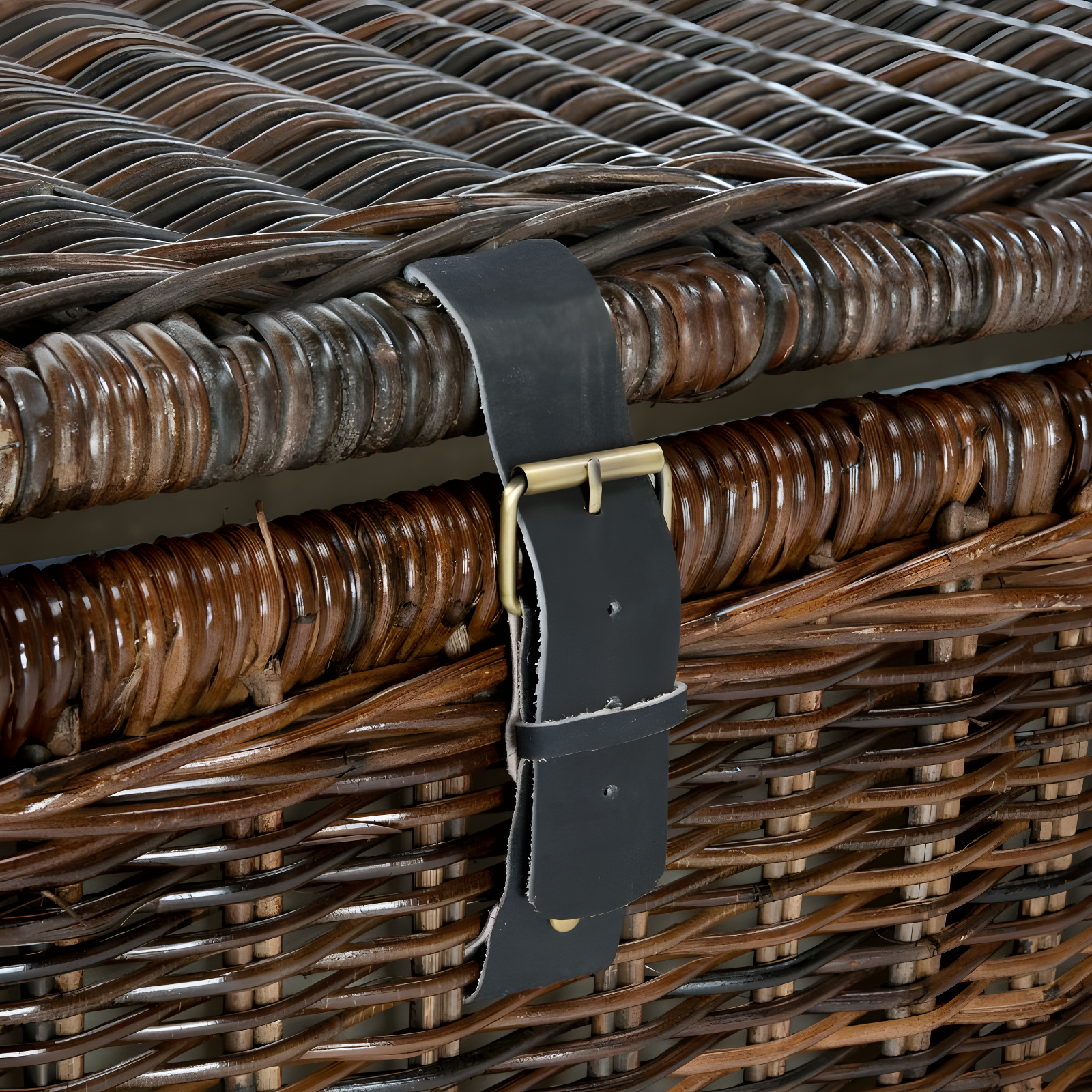 happimess Caden 46" Wicker Storage Trunk