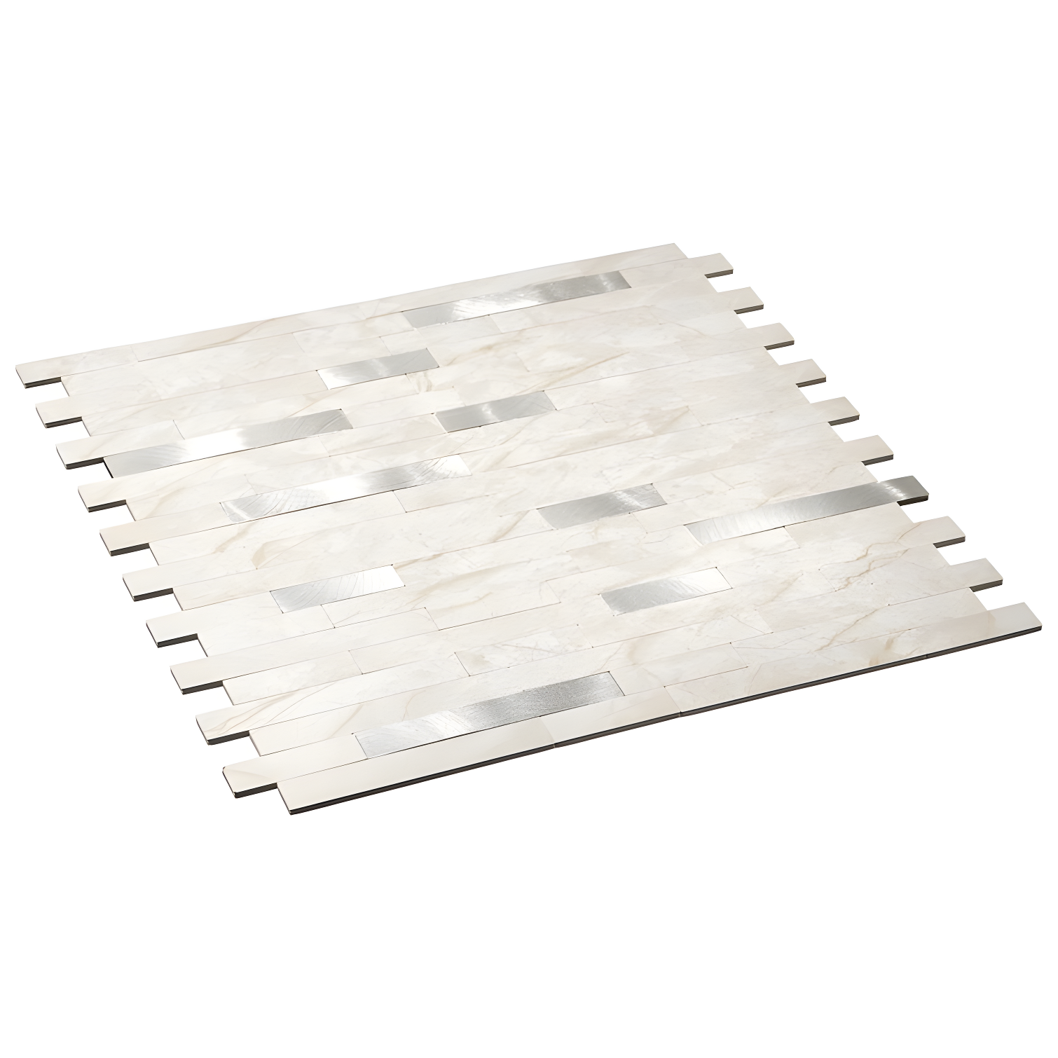 Avant Decor Aluminum Peel and Stick Mosaic Tile