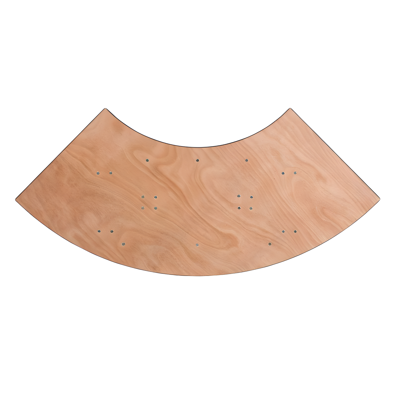 Flash Furniture Wofford 5.5 ft. x 2 ft. Serpentine Wood Folding Banquet and Hospitality Table