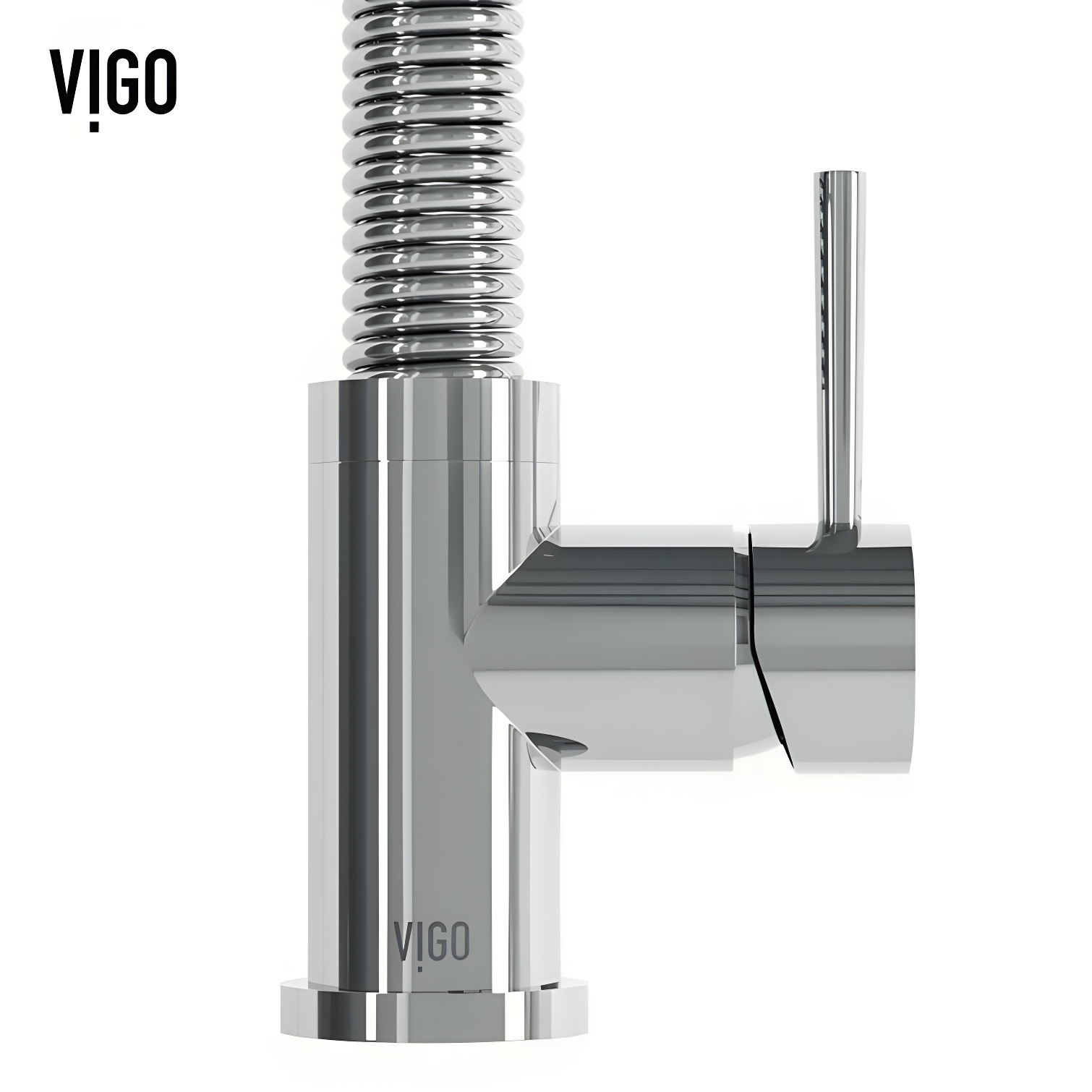 Edison 19" H 1-handle Pull-Down 2-Function Sprayer Kitchen Faucet